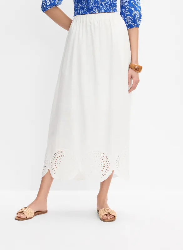 Scalloped Hem Maxi Skirt sold by Melanie Lyne