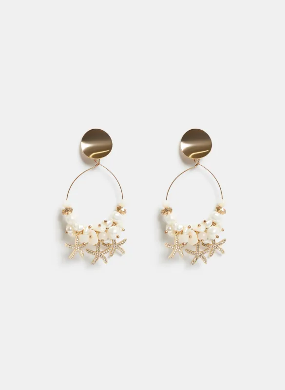 Starfish Drop Earrings sold by Melanie Lyne