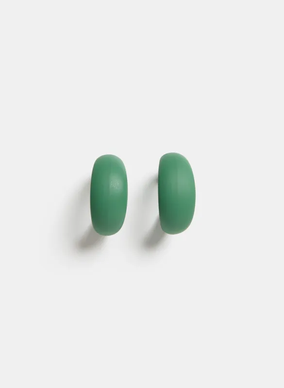 Rubber Hoop Earrings sold by Melanie Lyne