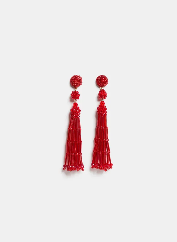 Beaded Tassel Earrings sold by Melanie Lyne