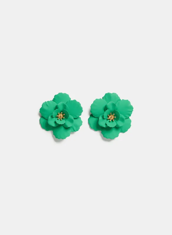 Floral Enamel Earrings sold by Melanie Lyne