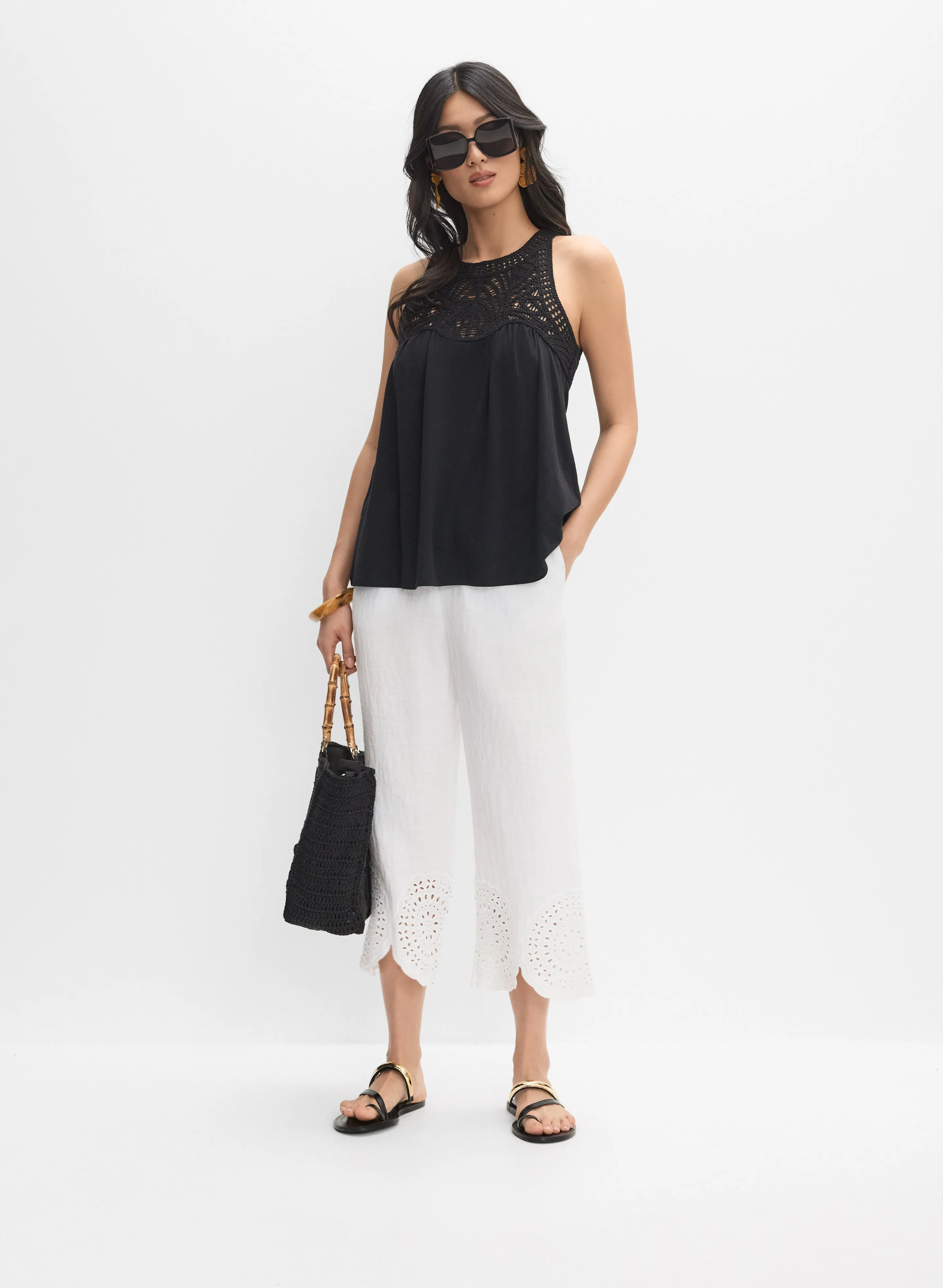 Crochet Detail Top sold by Melanie Lyne product image thumbnail 3