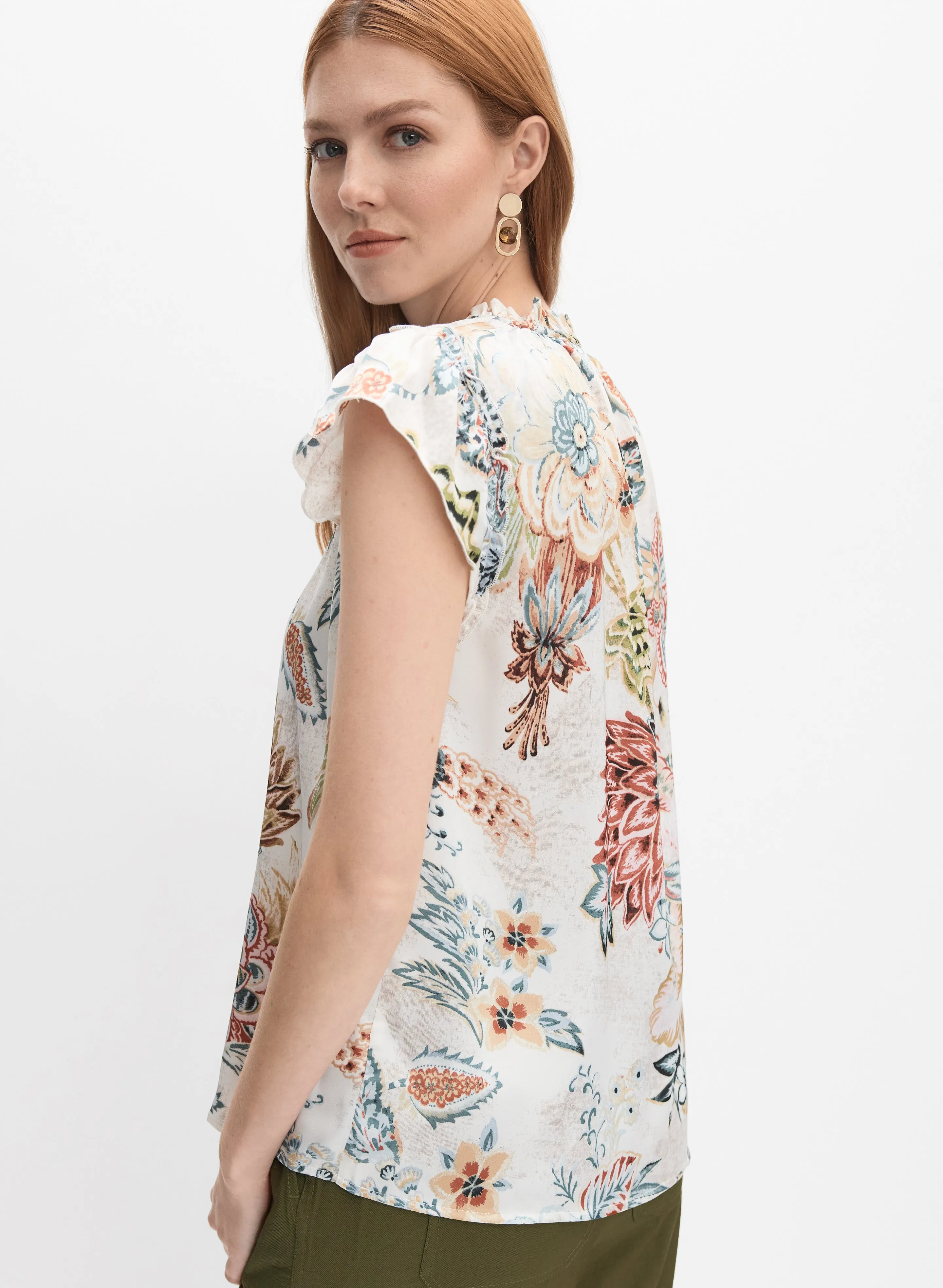 Floral Paisley Blouse sold by Melanie Lyne product image thumbnail 2