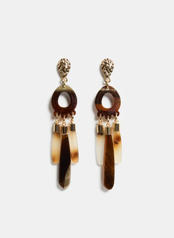 Resin Teardrop Earrings sold by Melanie Lyne
