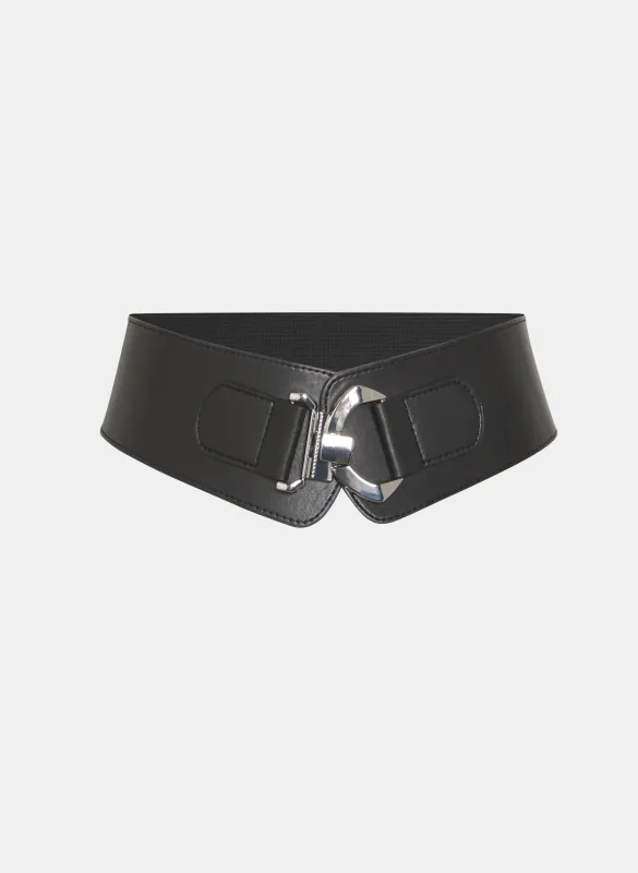 Vegan Leather Elastic Belt sold by Melanie Lyne