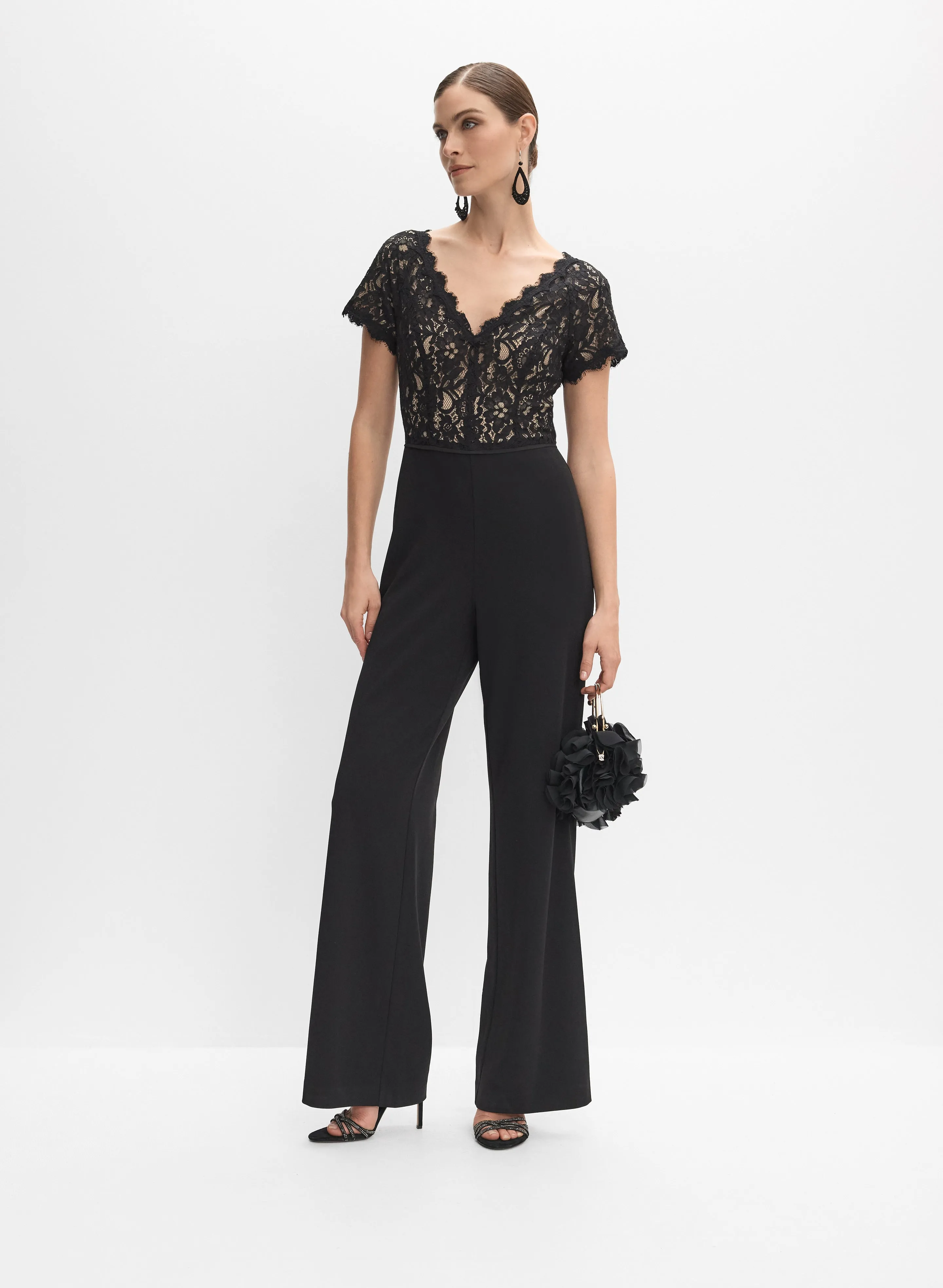 Lace Detail Jumpsuit sold by Melanie Lyne