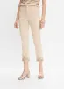 Pearl Embellished Denim Capris sold by Melanie Lyne