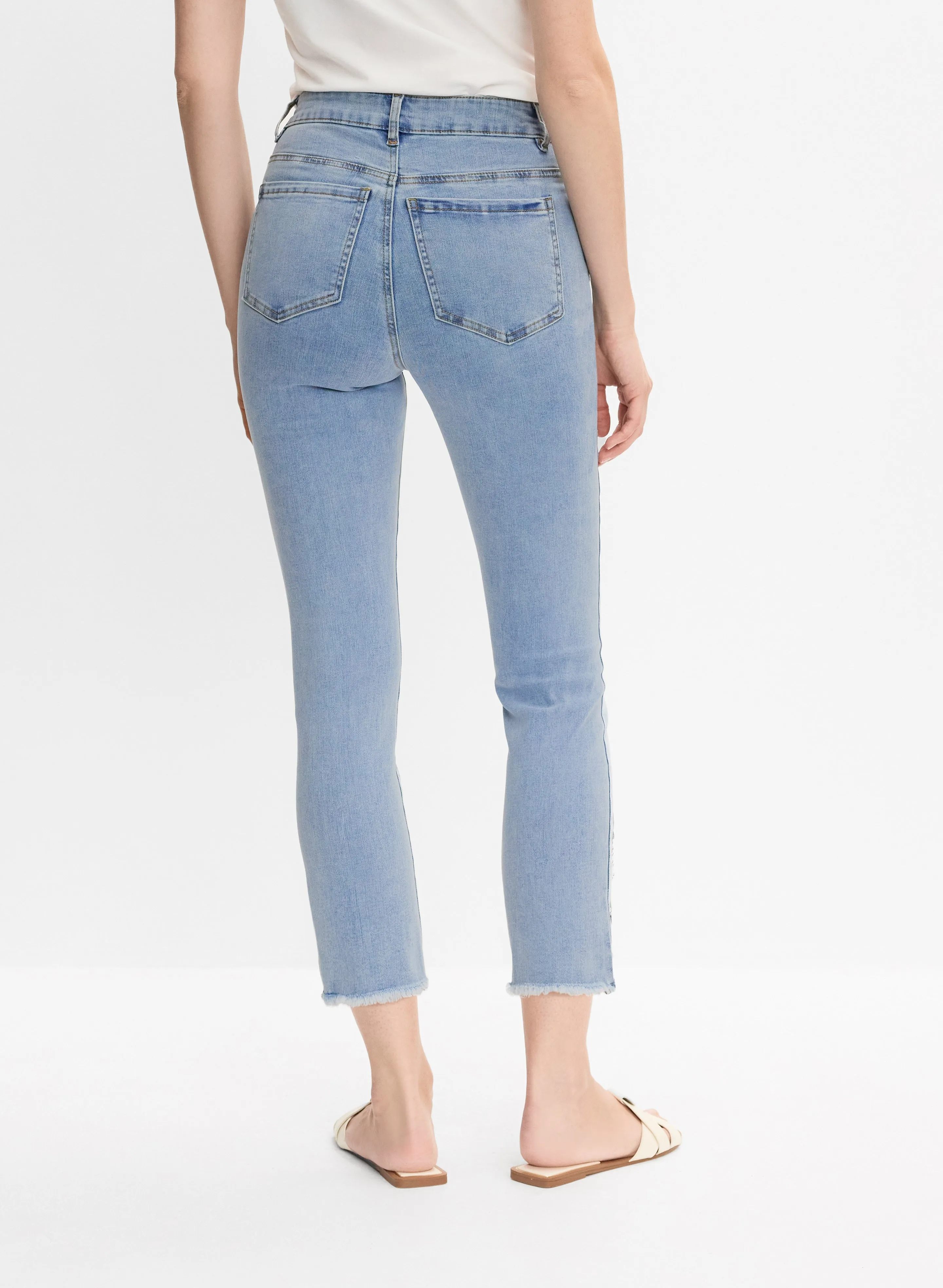 Embroidered Denim Capris sold by Melanie Lyne product image thumbnail 2