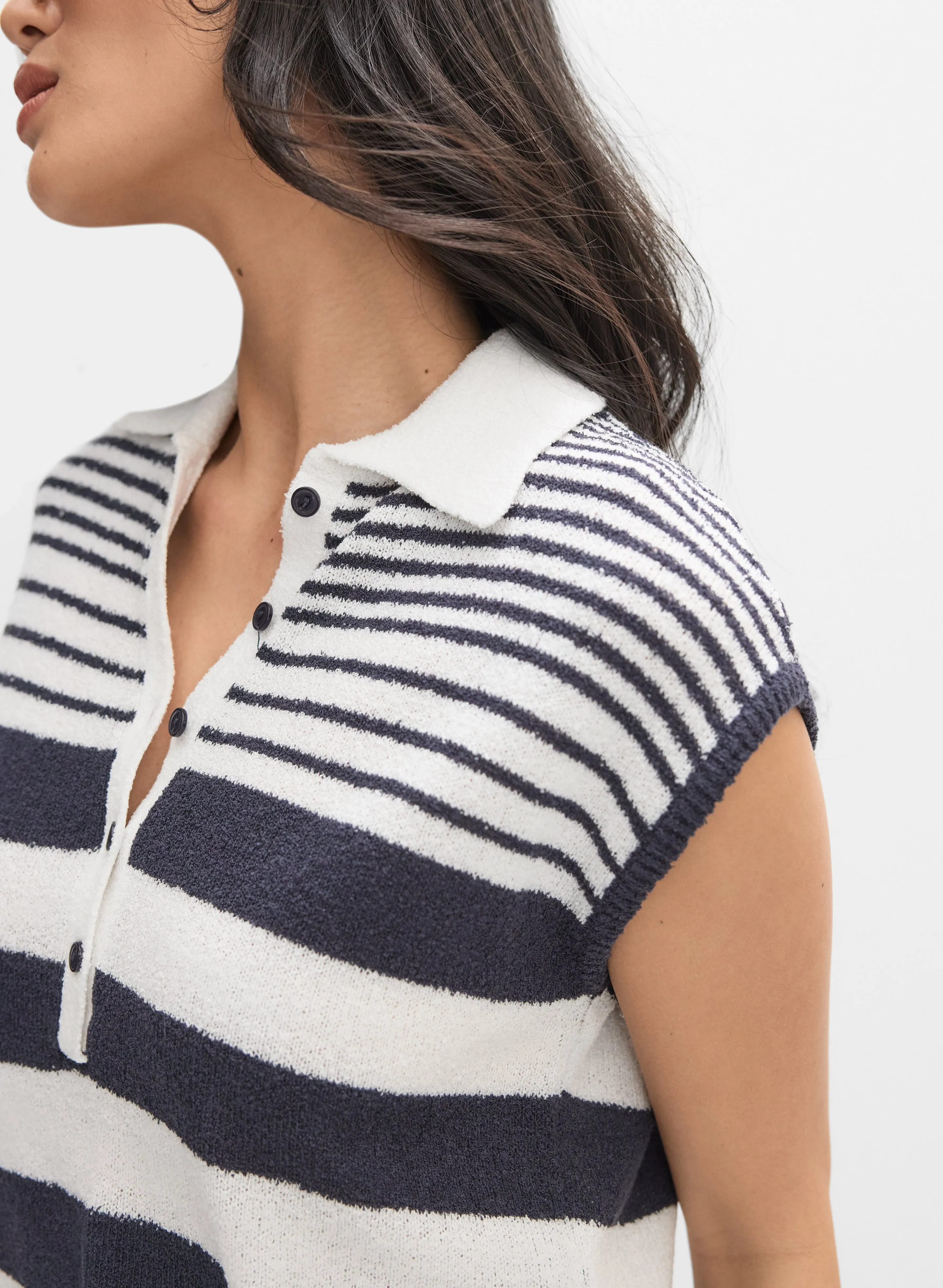 Striped Collar Sweater sold by Melanie Lyne product image thumbnail 2