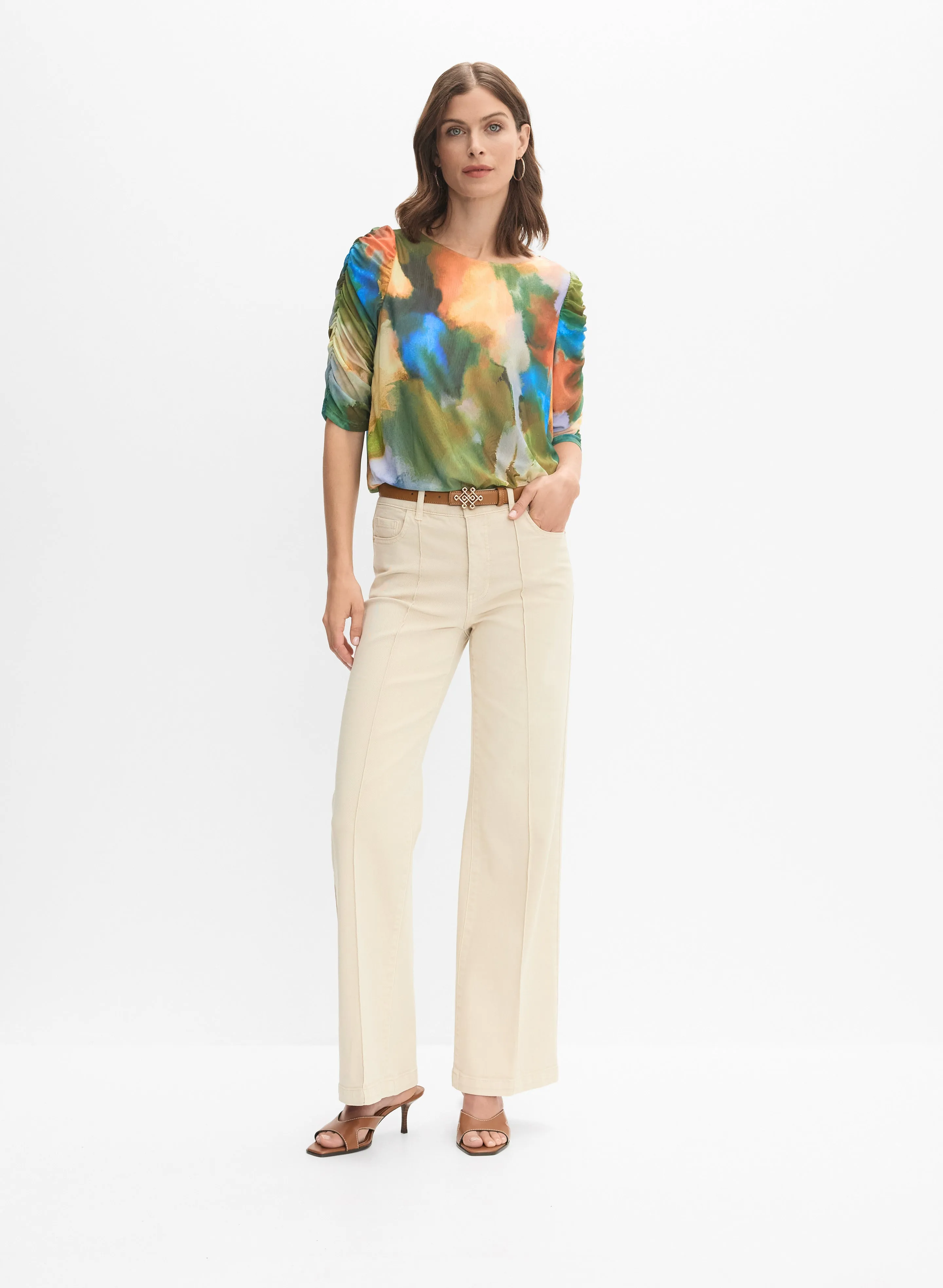 Abstract Watercolour Top sold by Melanie Lyne product image thumbnail 3