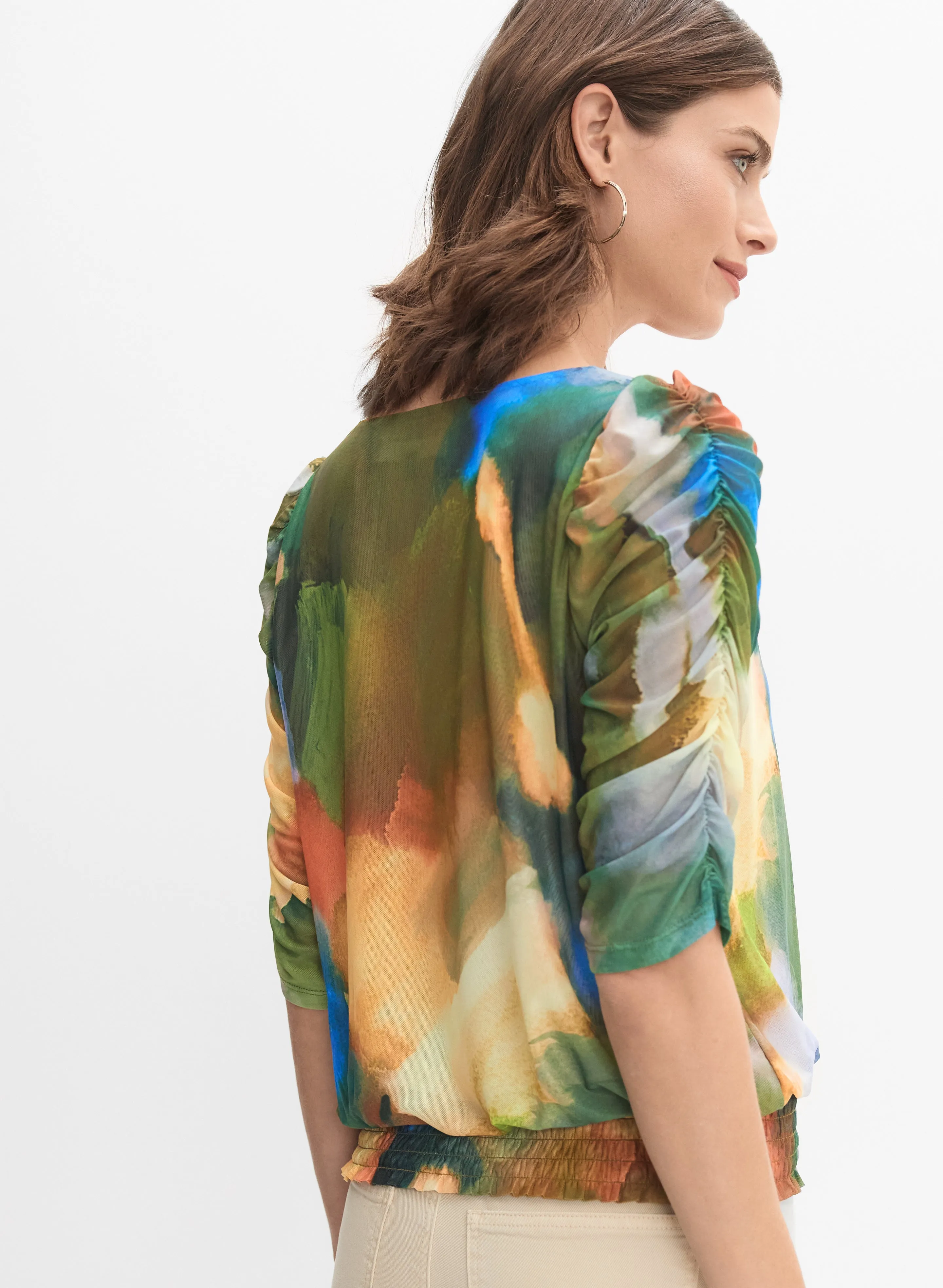 Abstract Watercolour Top sold by Melanie Lyne product image thumbnail 2
