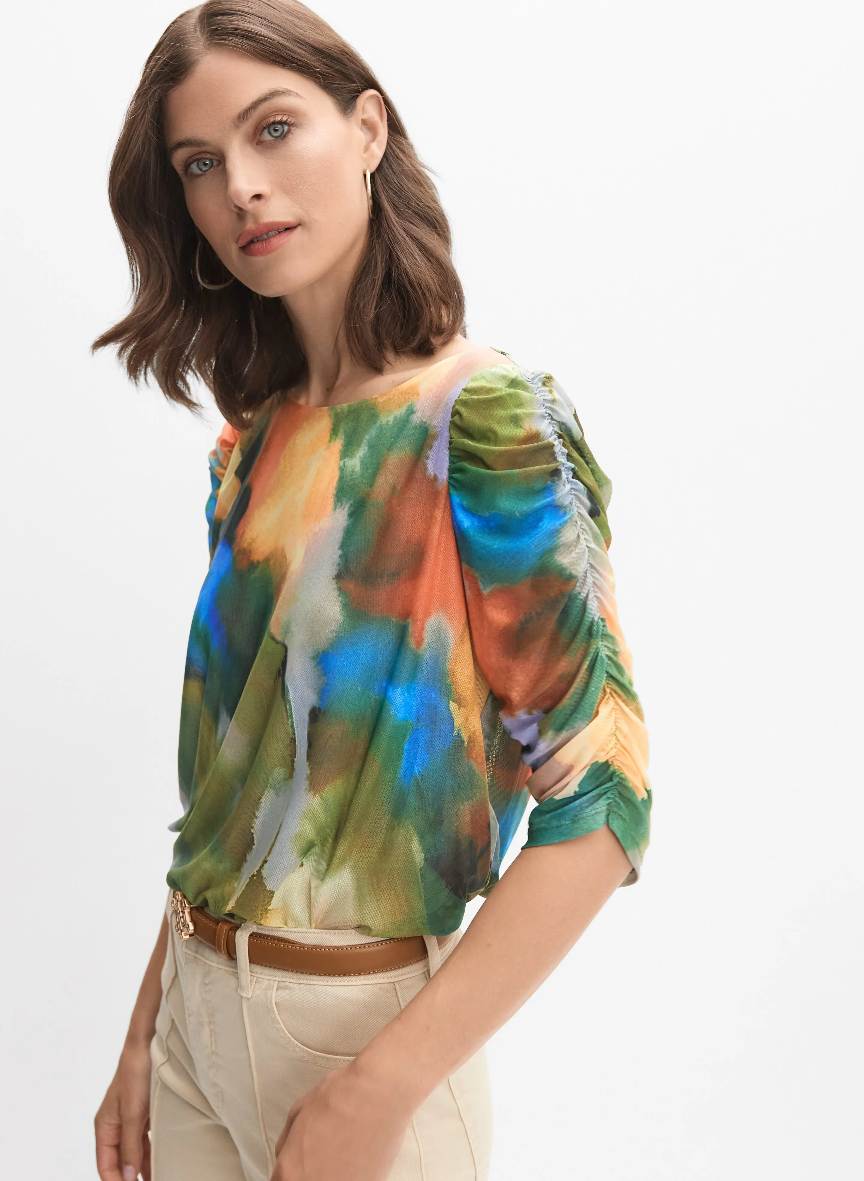 Abstract Watercolour Top sold by Melanie Lyne