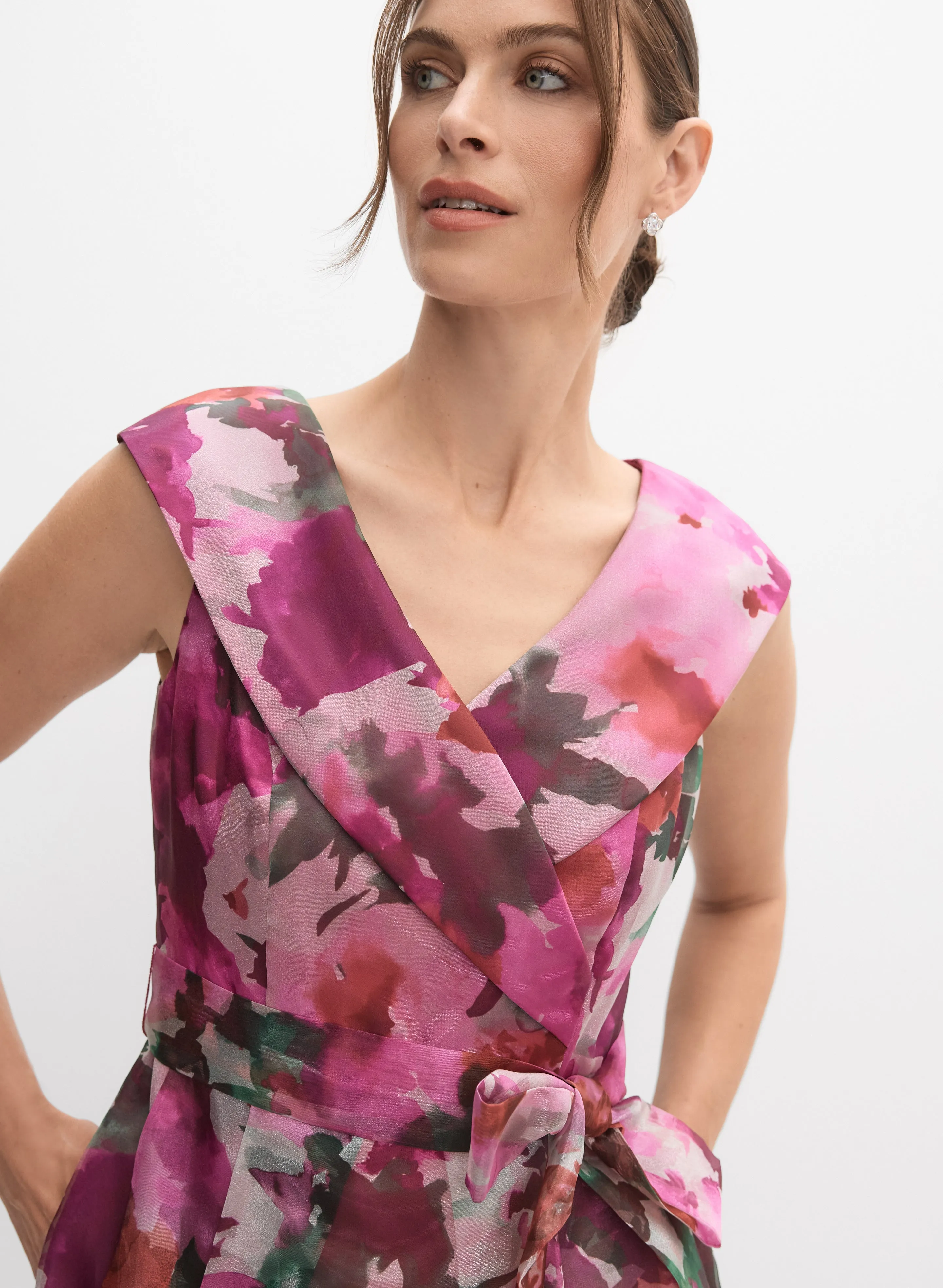 Alex Evenings - Floral Taffeta Dress sold by Melanie Lyne product image thumbnail 3