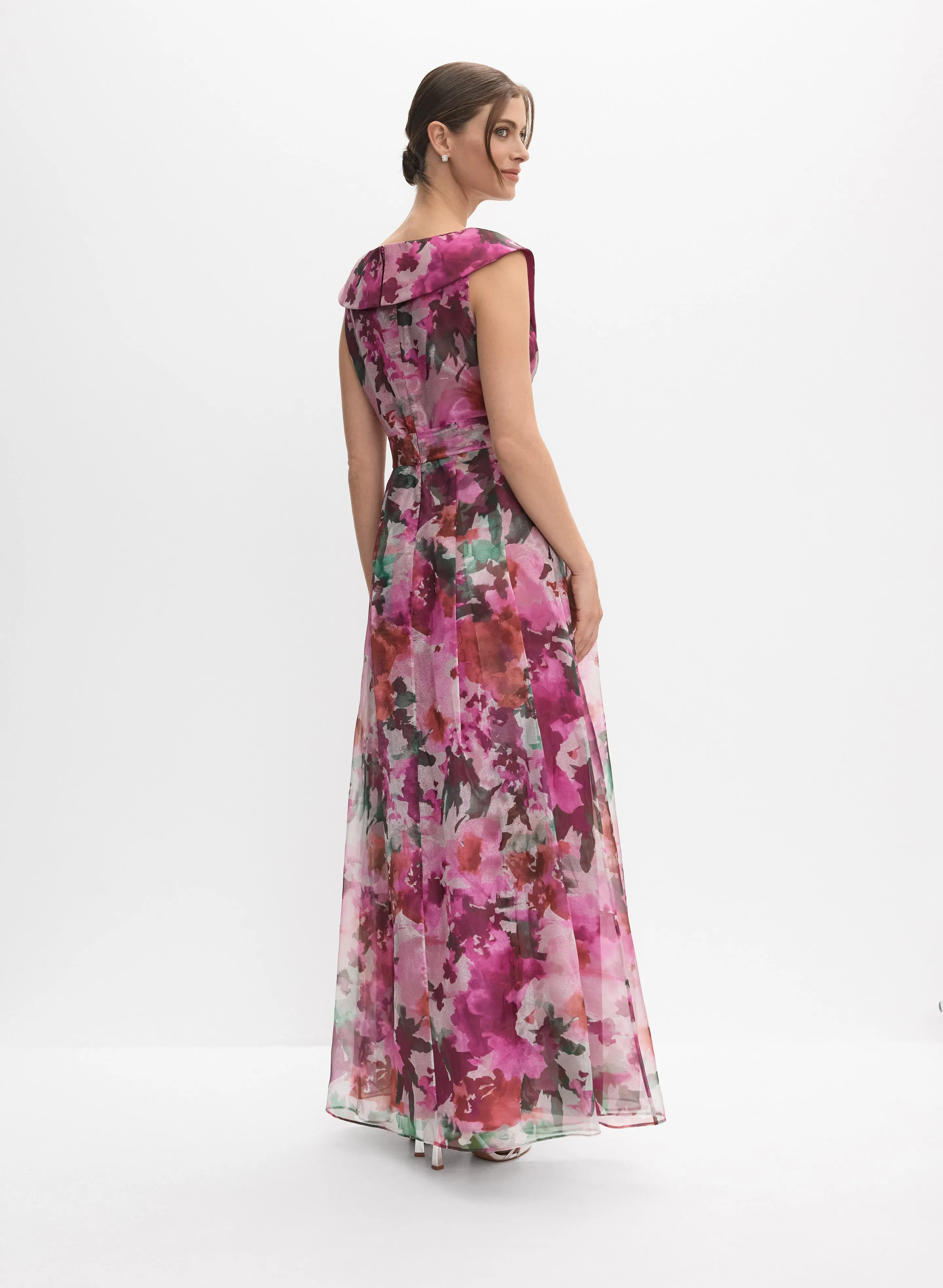 Alex Evenings - Floral Taffeta Dress sold by Melanie Lyne product image thumbnail 4