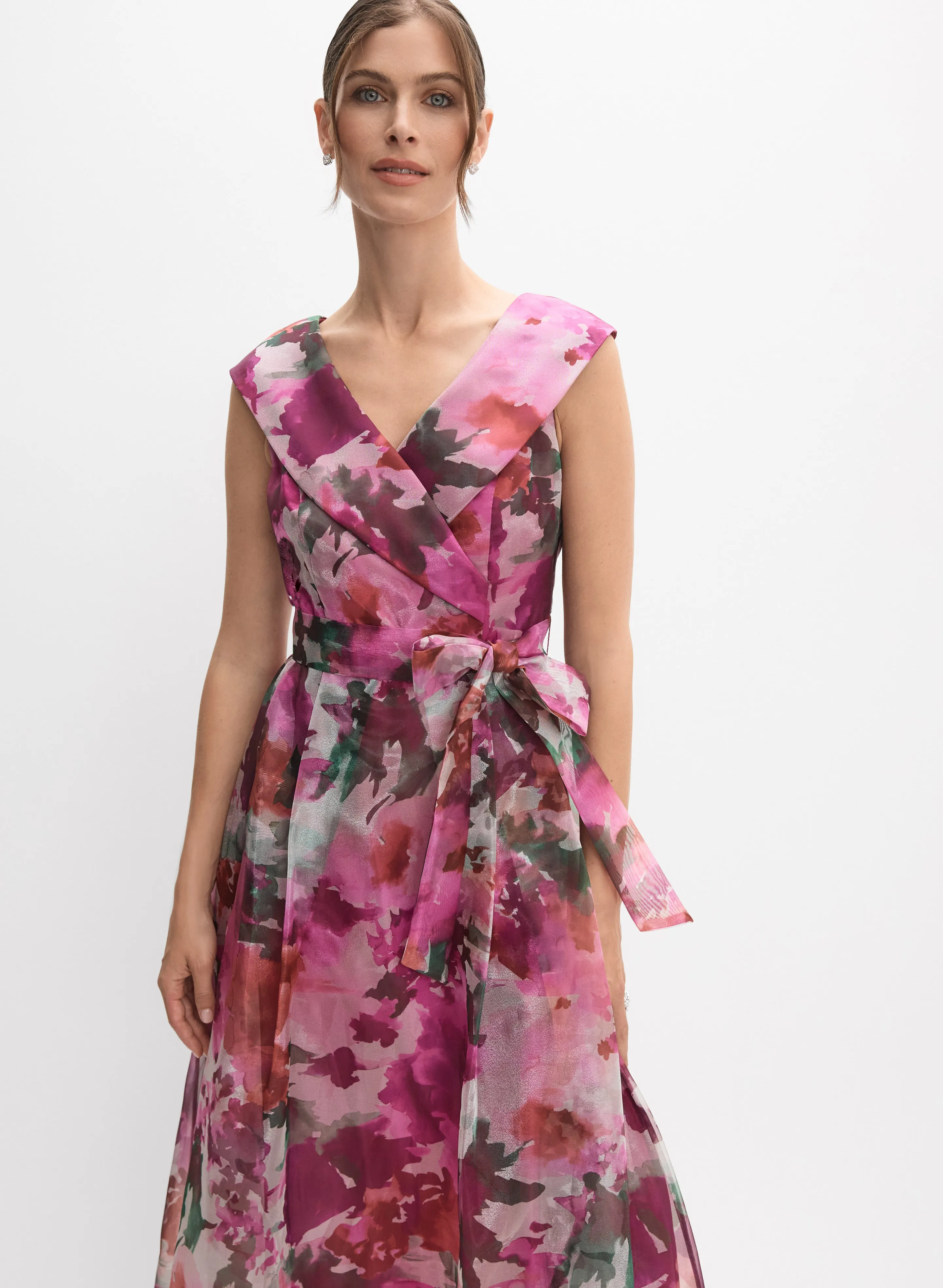 Alex Evenings - Floral Taffeta Dress sold by Melanie Lyne product image thumbnail 5