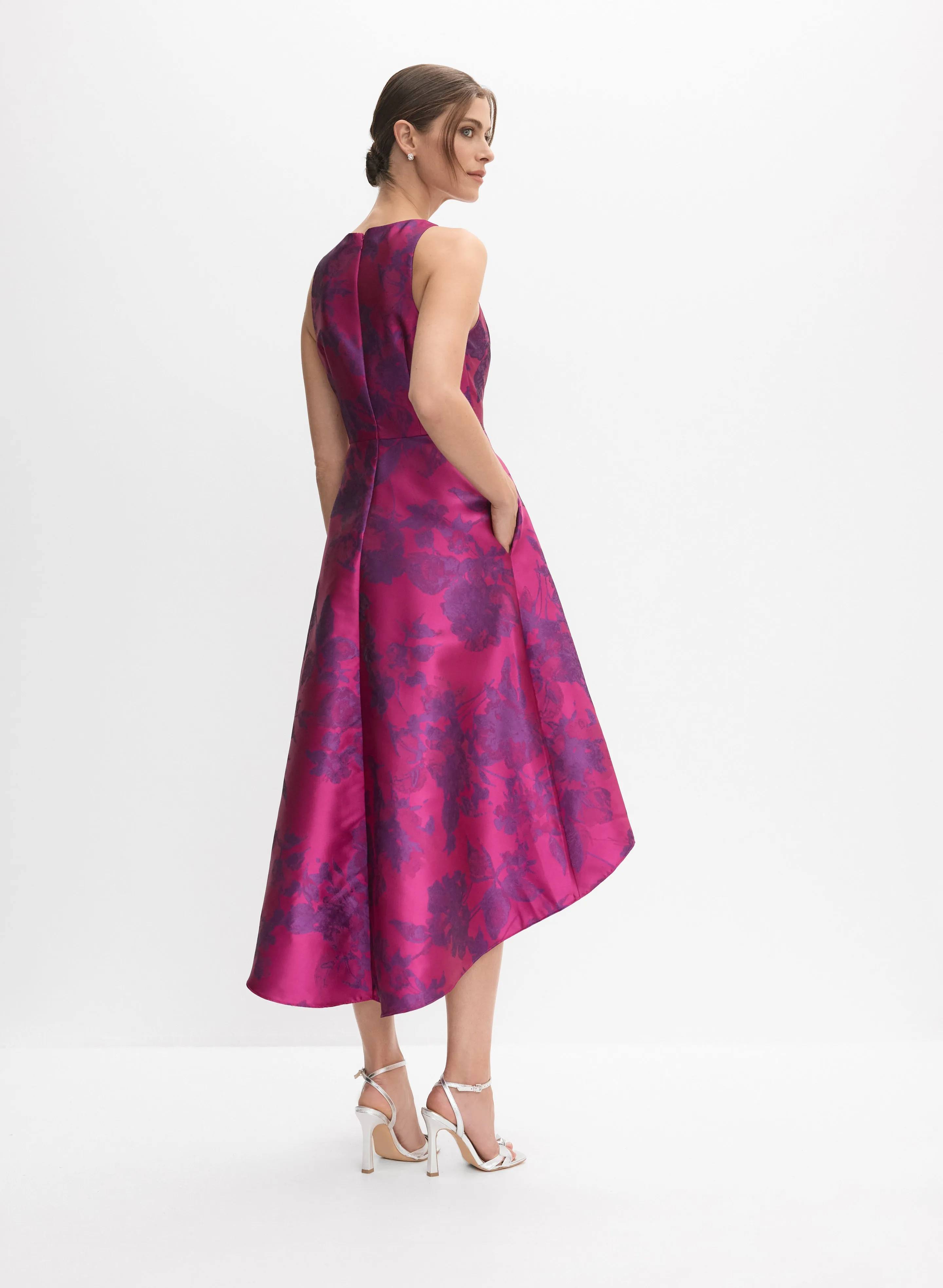 Jacquard Fit & Flare Dress sold by Melanie Lyne product image thumbnail 4