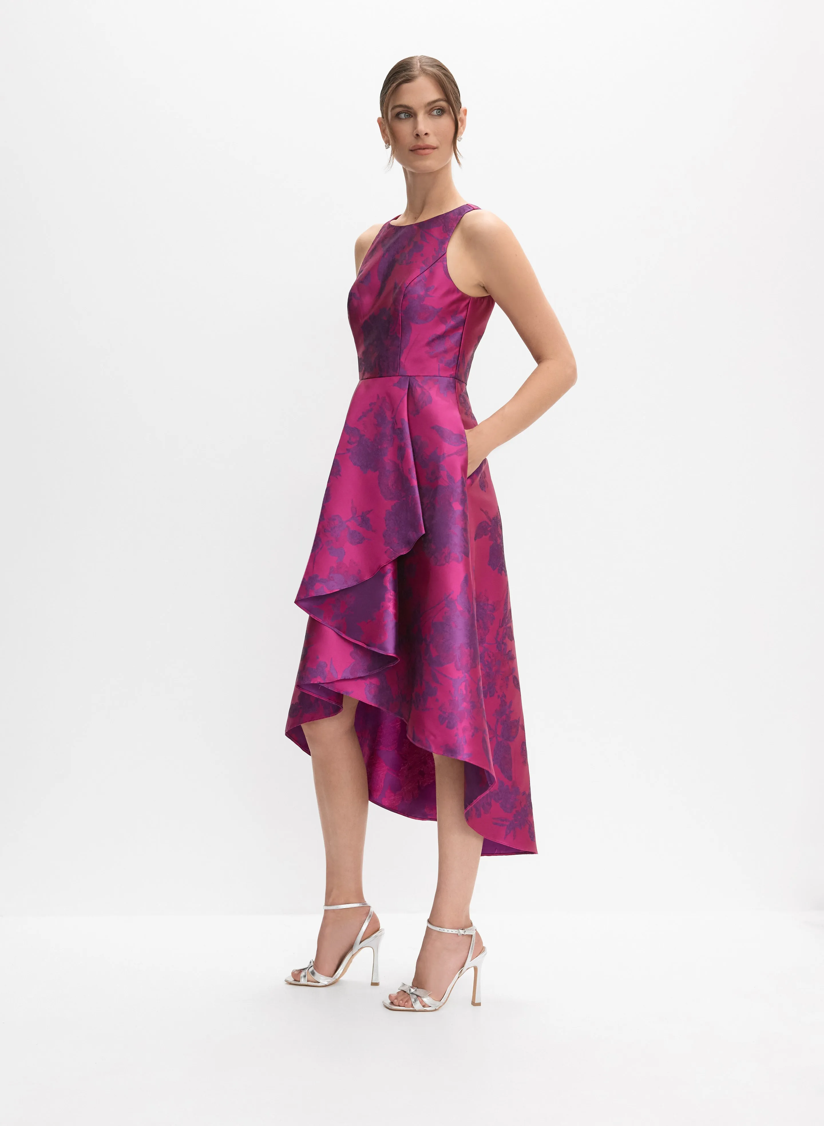 Jacquard Fit & Flare Dress sold by Melanie Lyne product image thumbnail 2