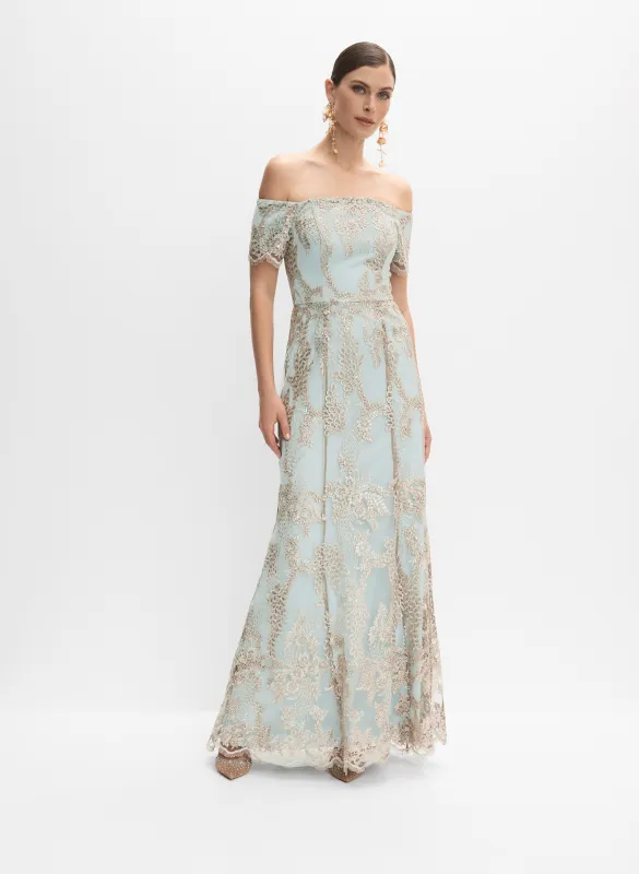 Alex Evenings - Lace Overlay Dress sold by Melanie Lyne