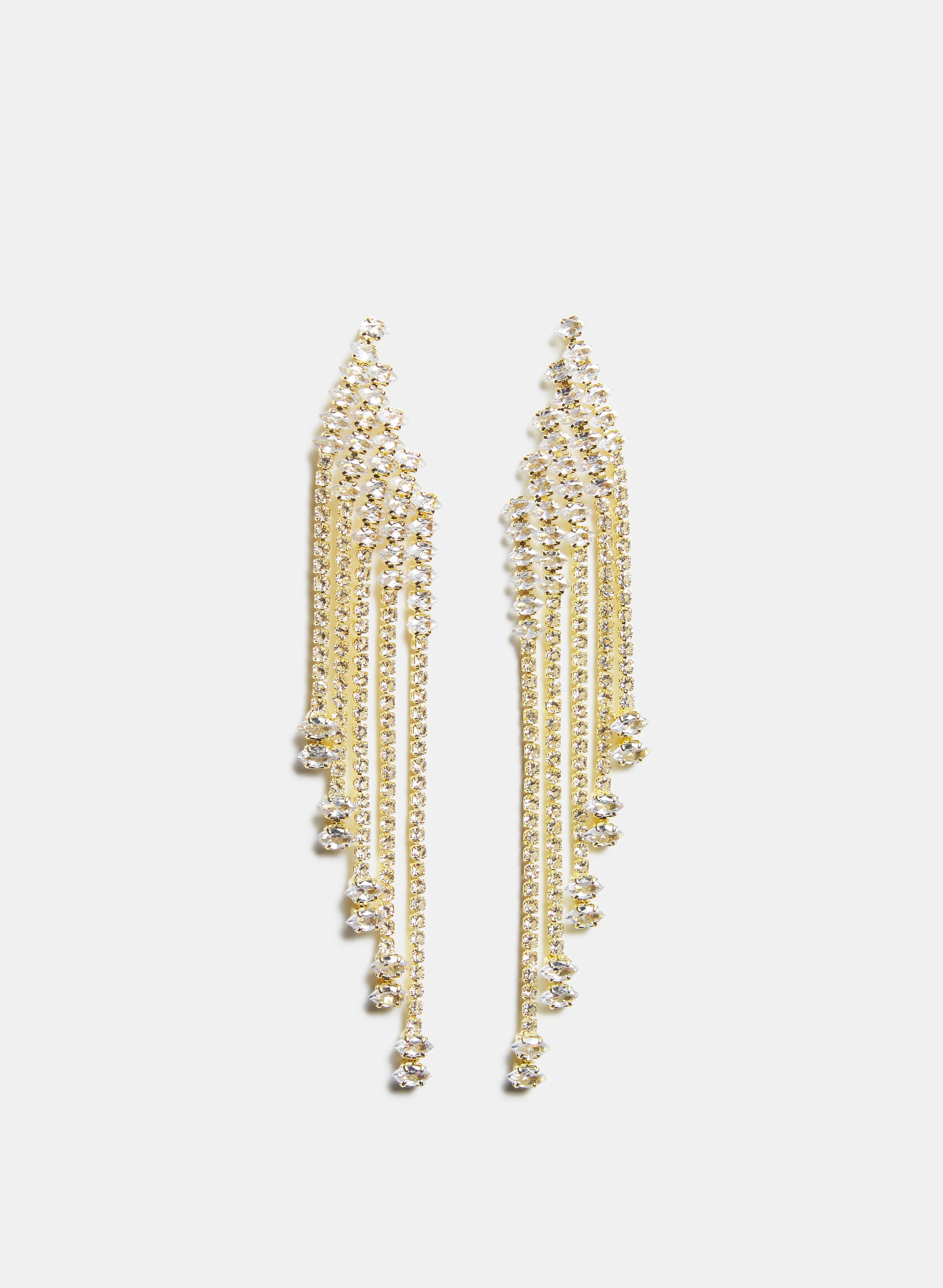 Cubic Zirconia Cascade Earrings sold by Melanie Lyne