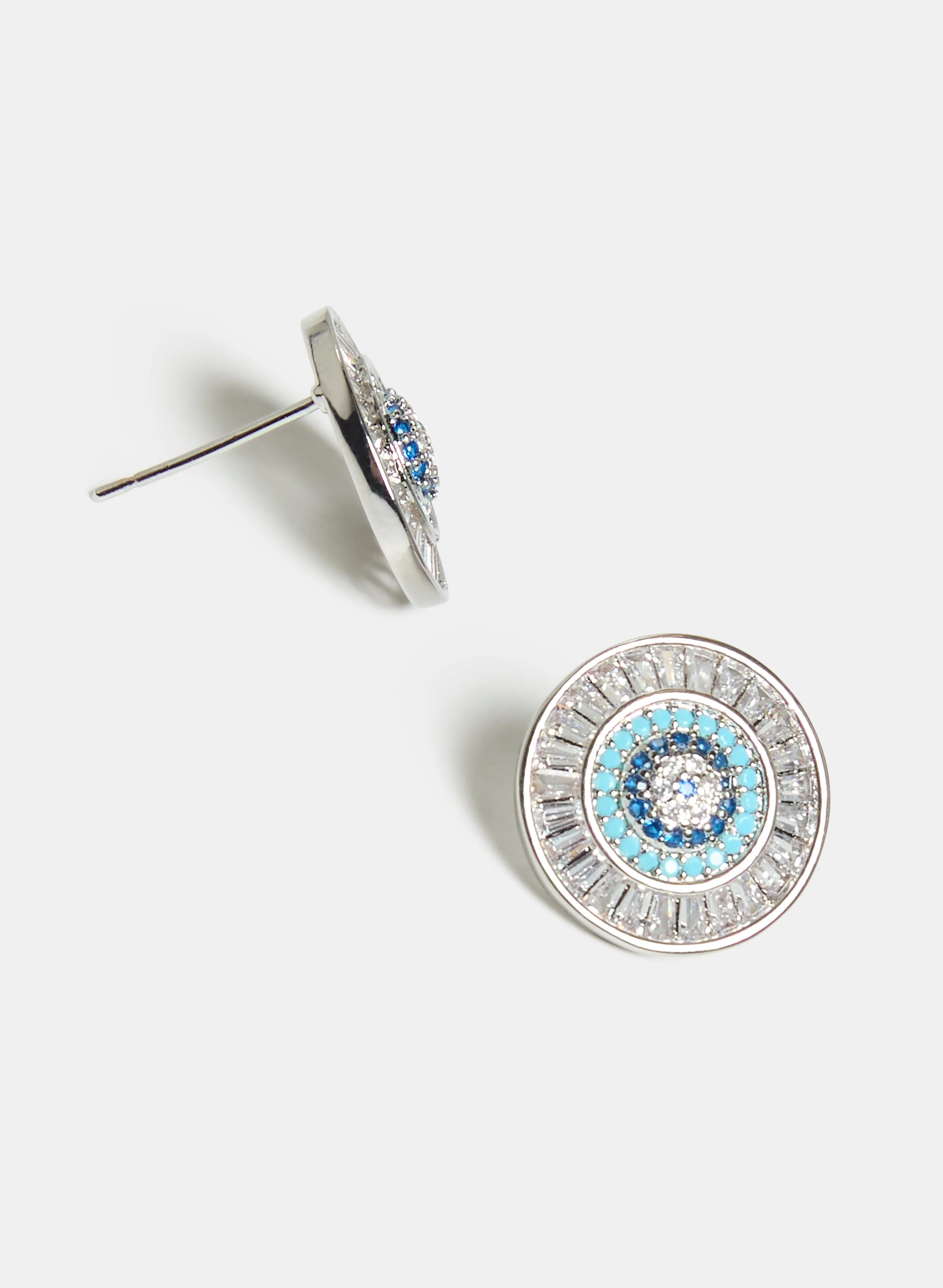 Cubic Zirconia Eye Earrings sold by Melanie Lyne product image thumbnail 2