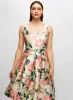 Floral Print Belted Dress sold by Melanie Lyne