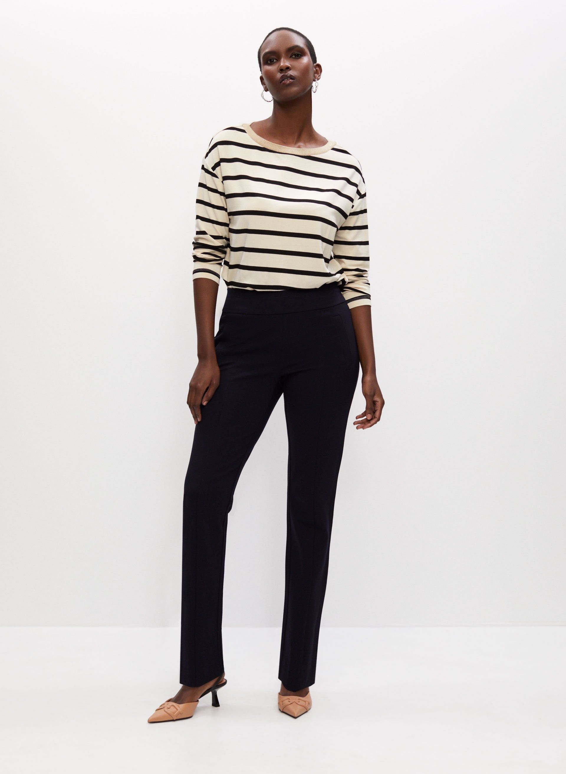 Stripe print Top sold by Melanie Lyne product image thumbnail 3