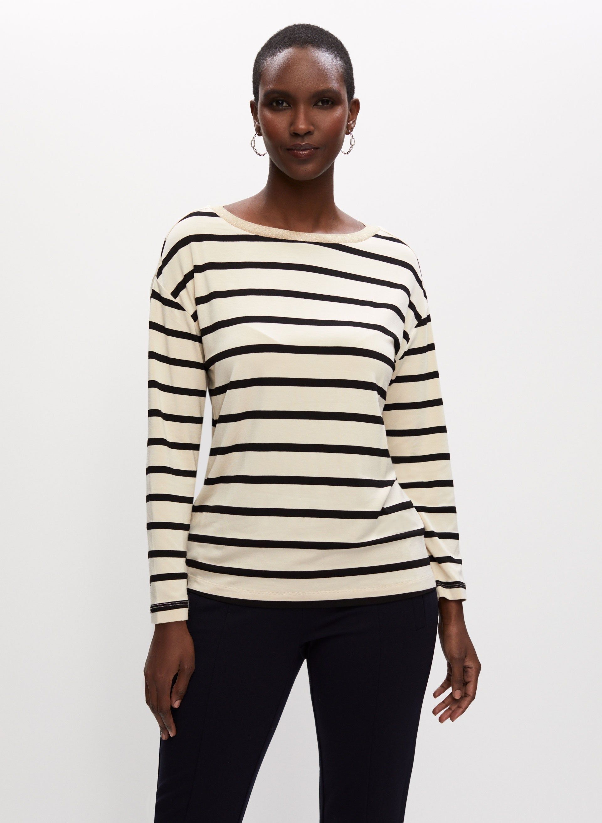 Stripe print Top sold by Melanie Lyne