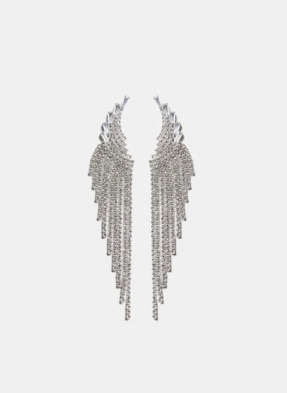 Cubic Zirconia Cascade Earrings sold by Melanie Lyne
