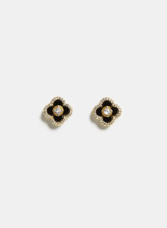 Resin Clover Earrings sold by Melanie Lyne