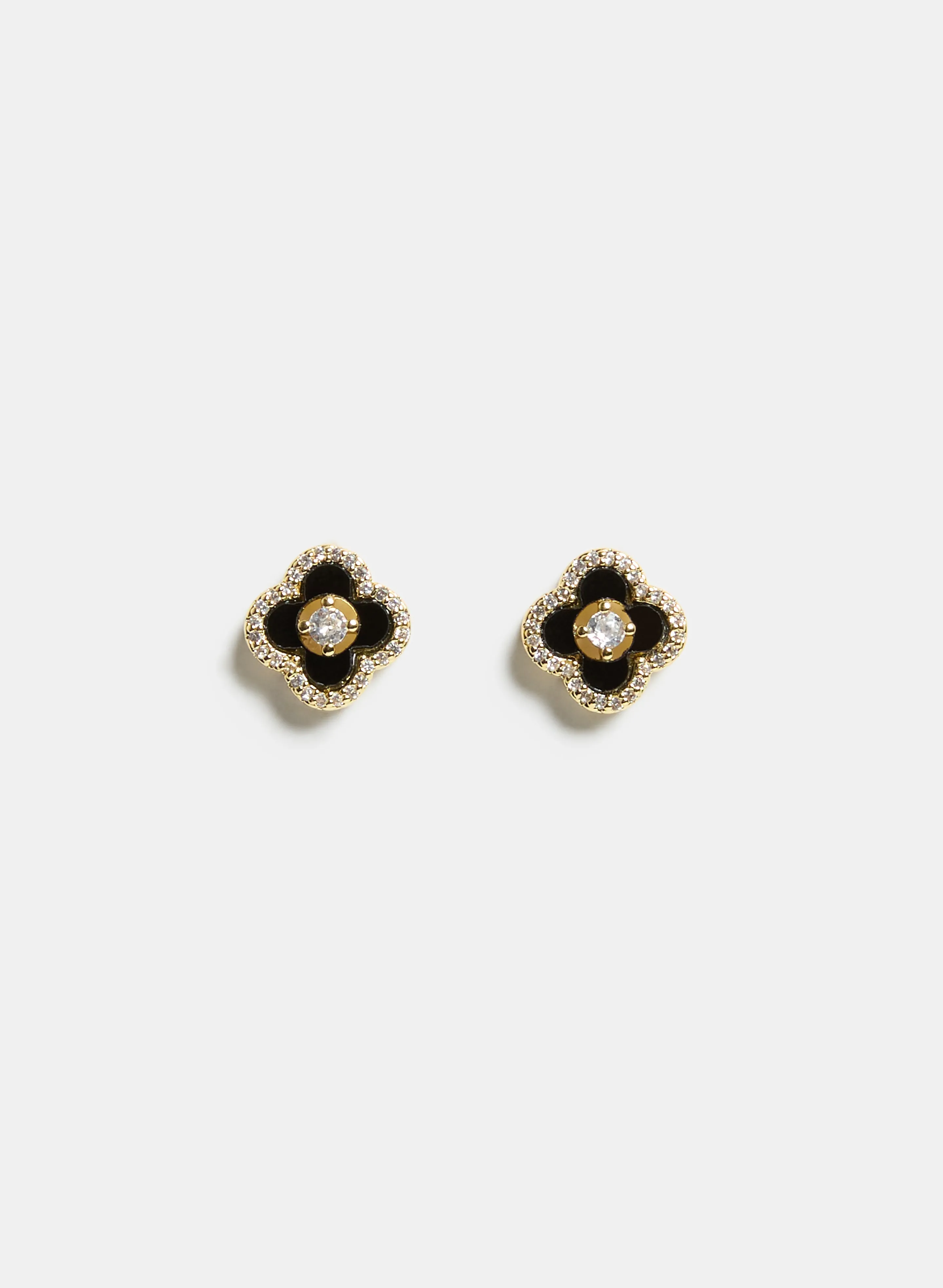 Resin Clover Earrings sold by Melanie Lyne