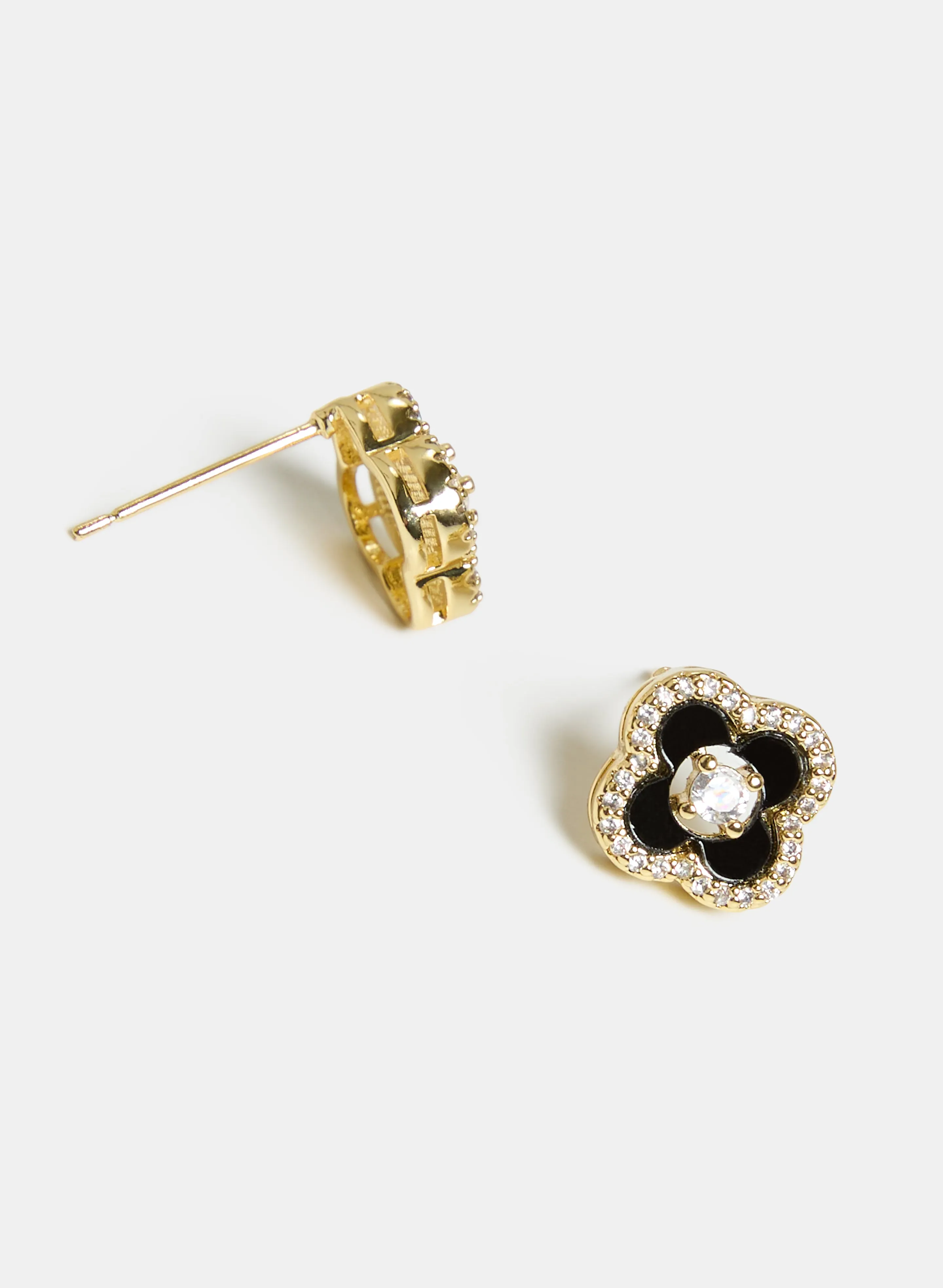 Resin Clover Earrings sold by Melanie Lyne product image thumbnail 2