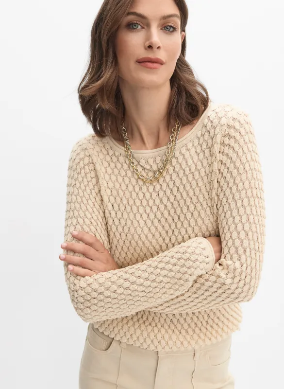 Textured Knit Pullover sold by Melanie Lyne