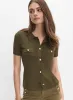 Knit Polo Top sold by Melanie Lyne