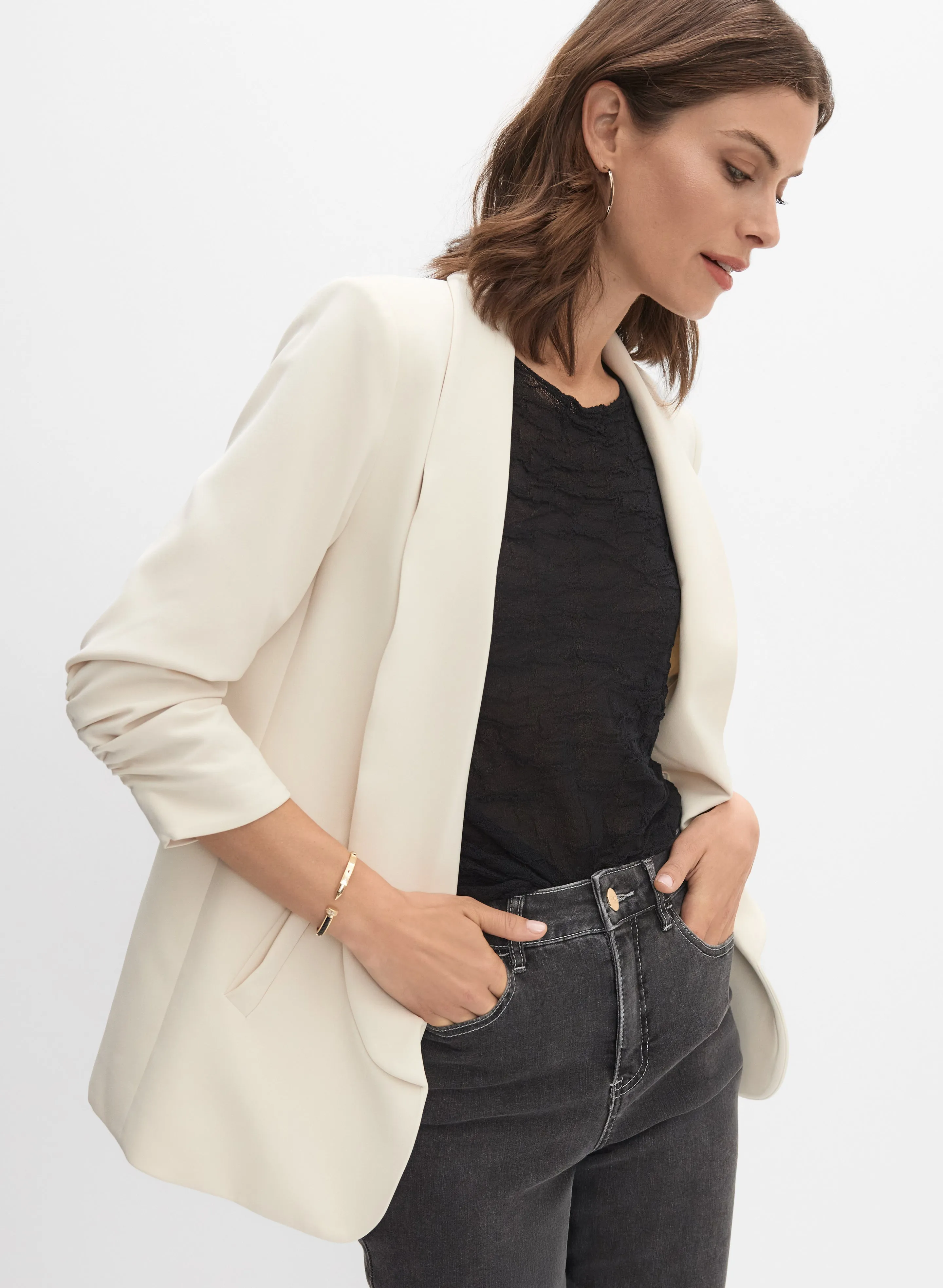 Shawl Collar Blazer sold by Melanie Lyne