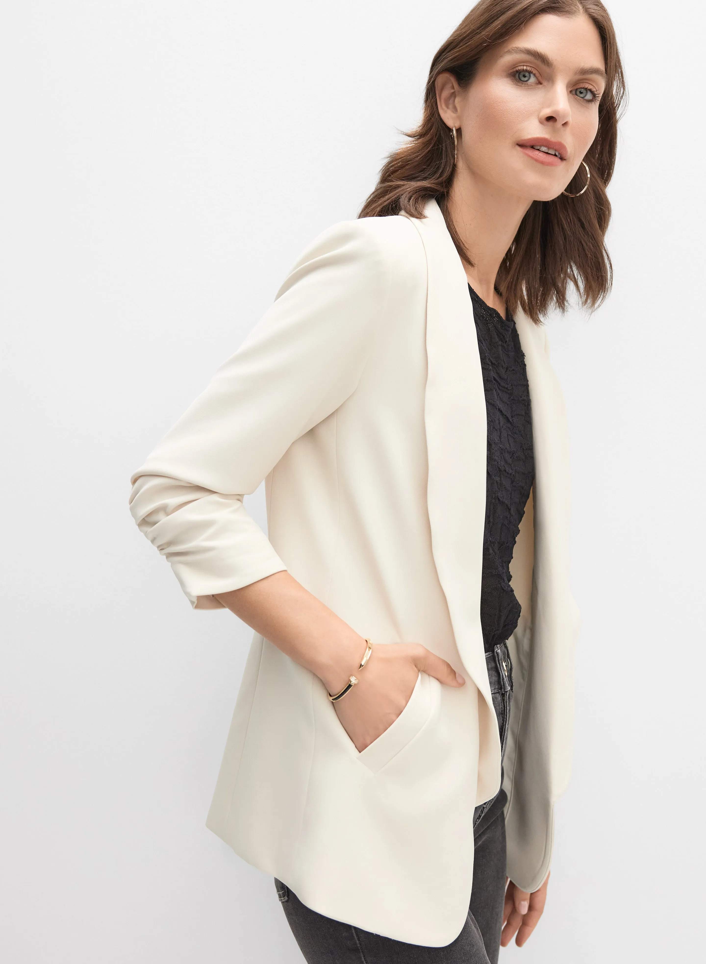 Shawl Collar Blazer sold by Melanie Lyne product image thumbnail 5