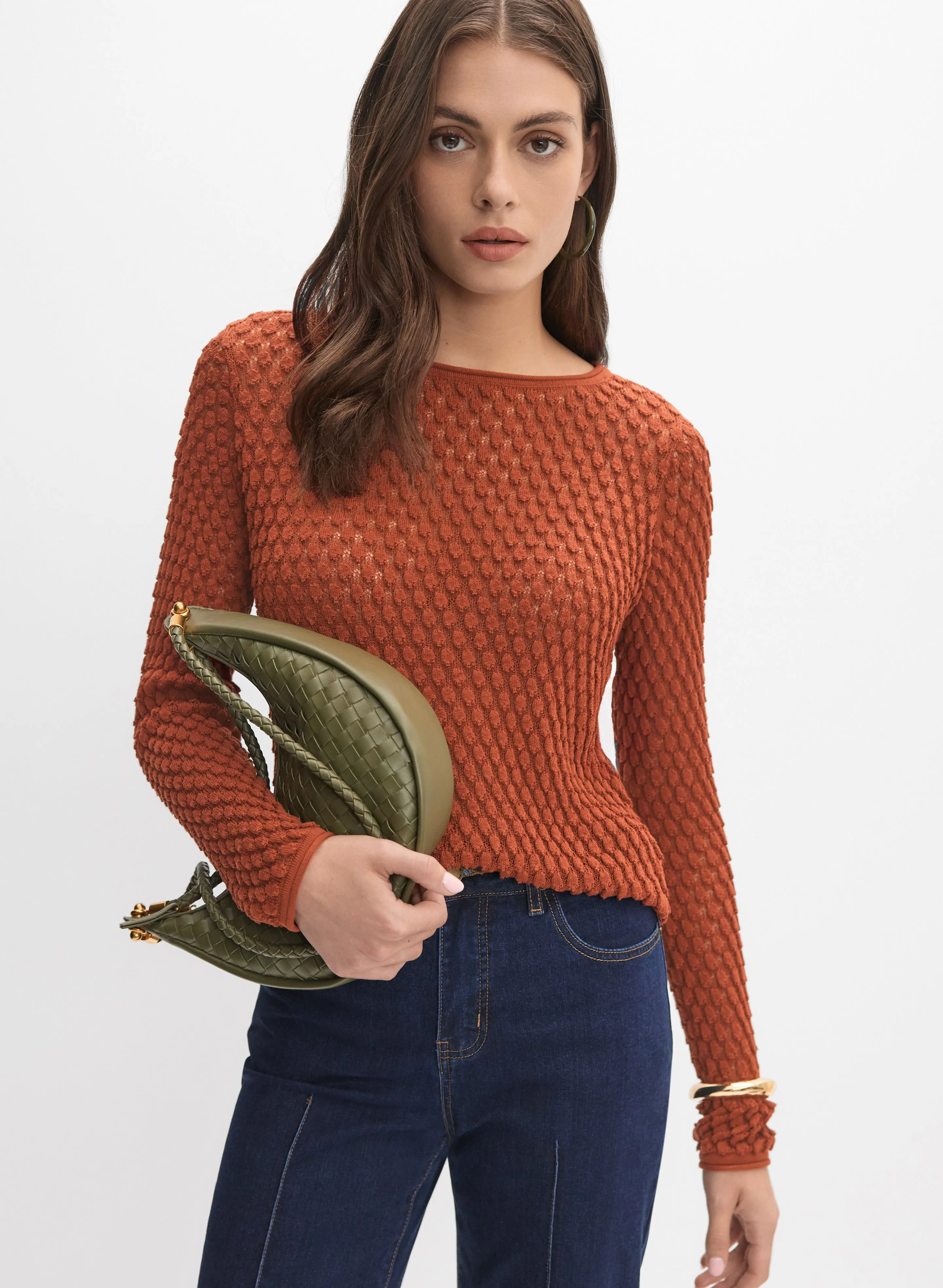 Textured Knit Pullover sold by Melanie Lyne