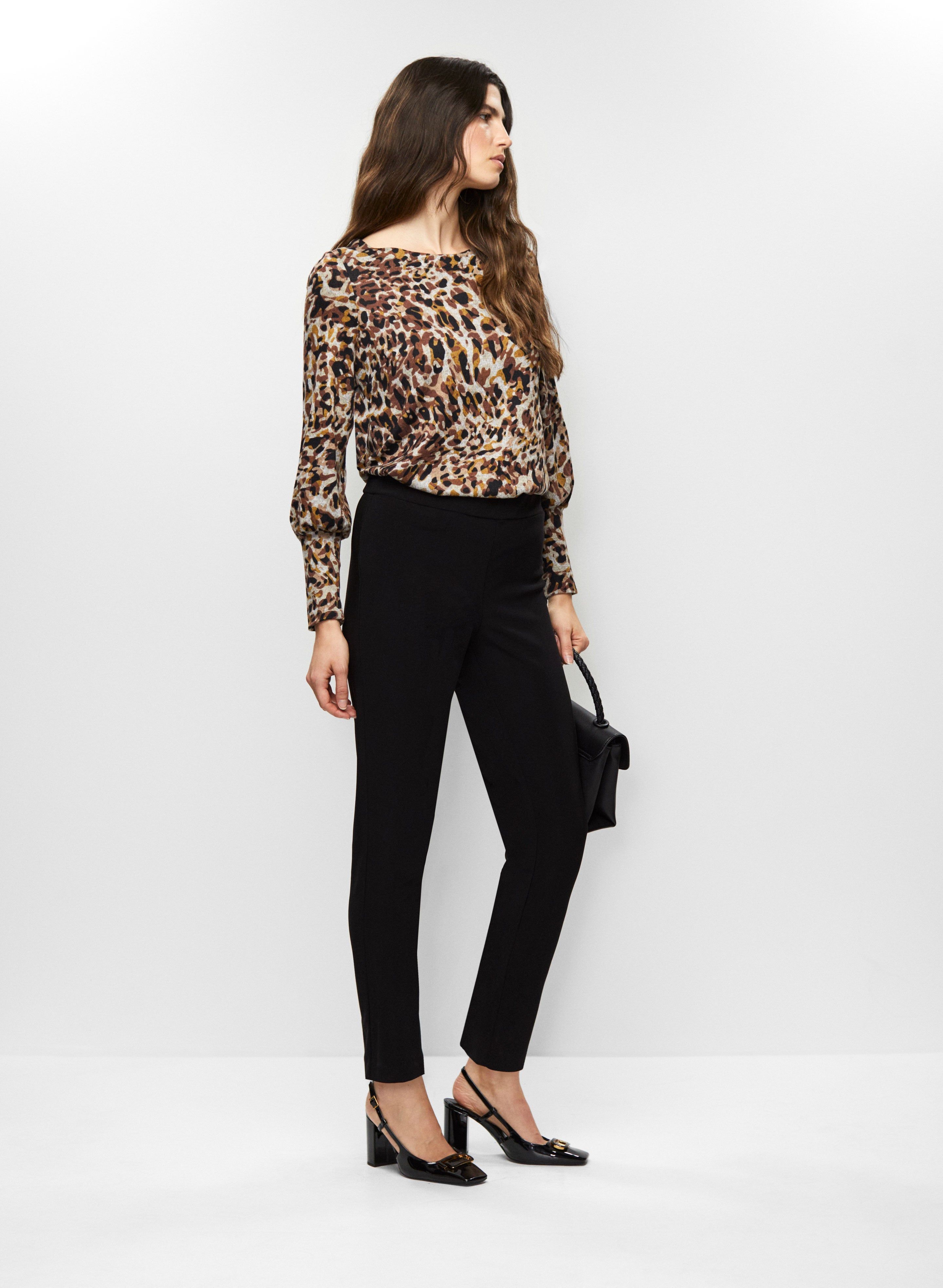 Ankle Length Slim Leg Pants sold by Melanie Lyne product image thumbnail 5