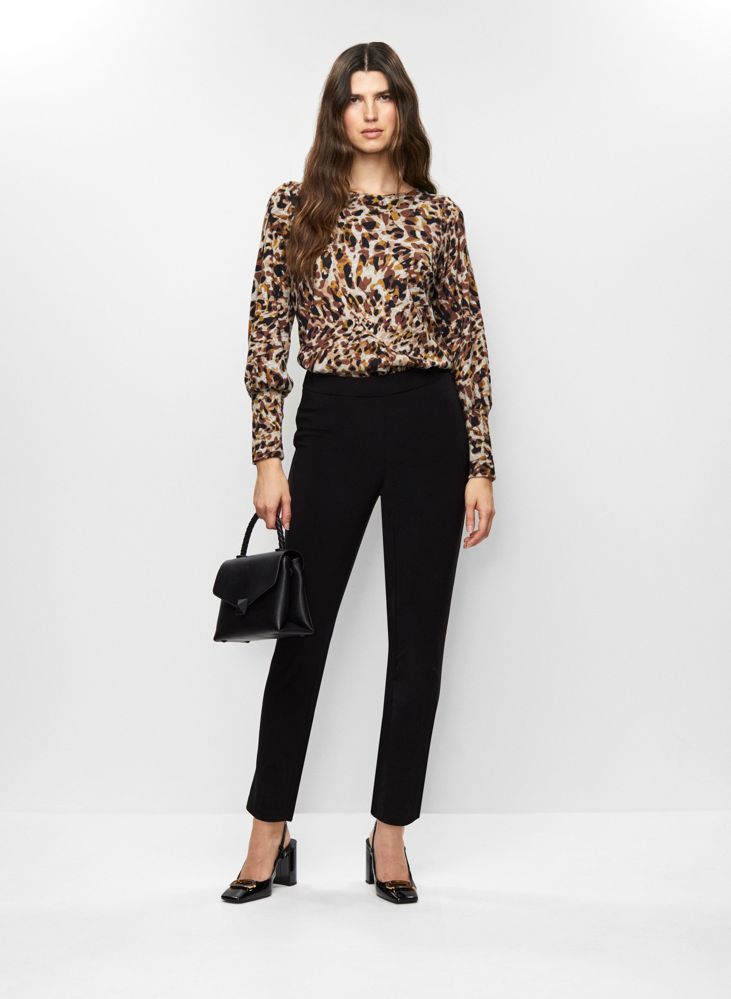 Ankle Length Slim Leg Pants sold by Melanie Lyne product image thumbnail 3