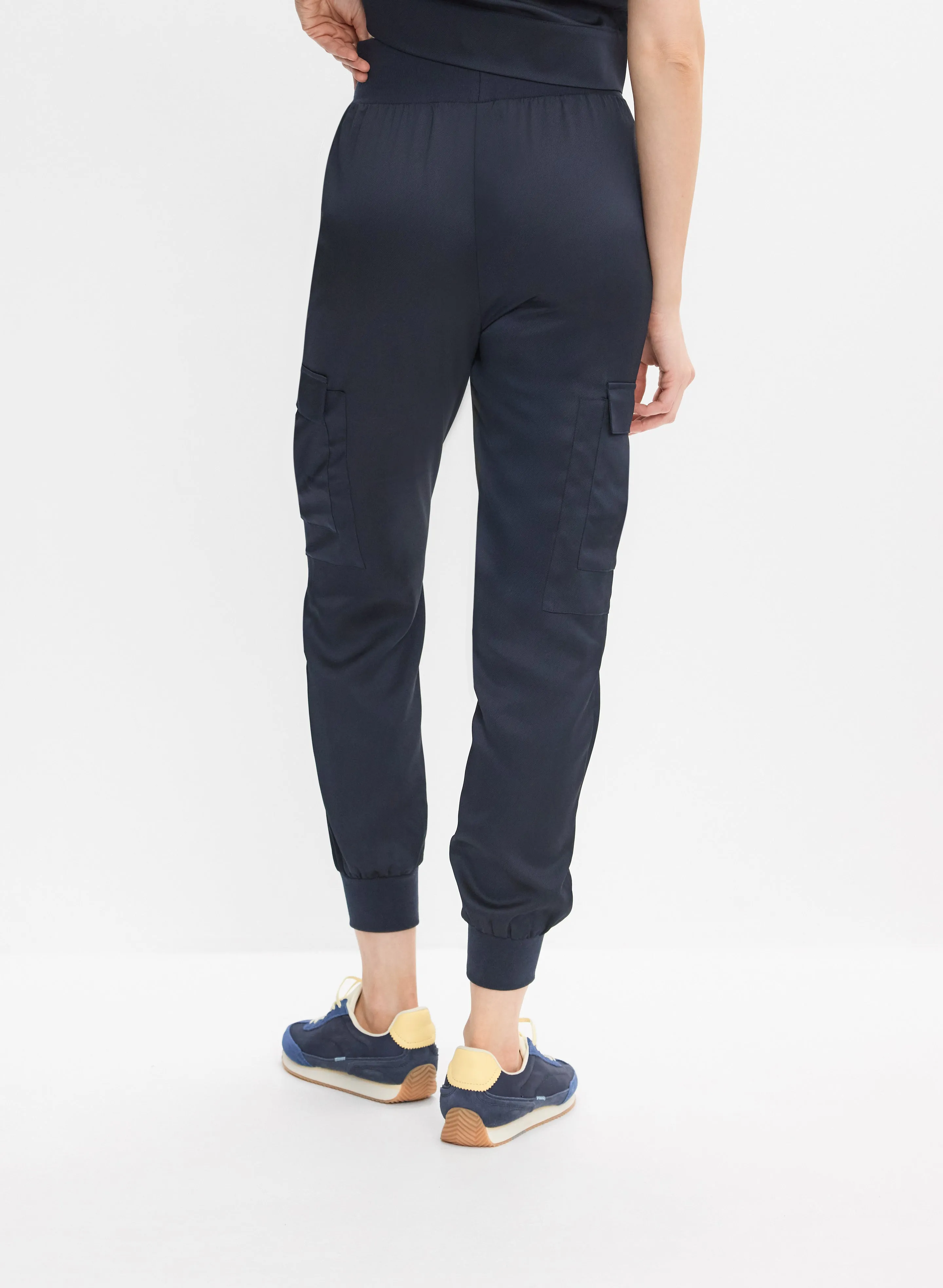 Pull-On Satin Cargo Pants sold by Melanie Lyne product image thumbnail 3