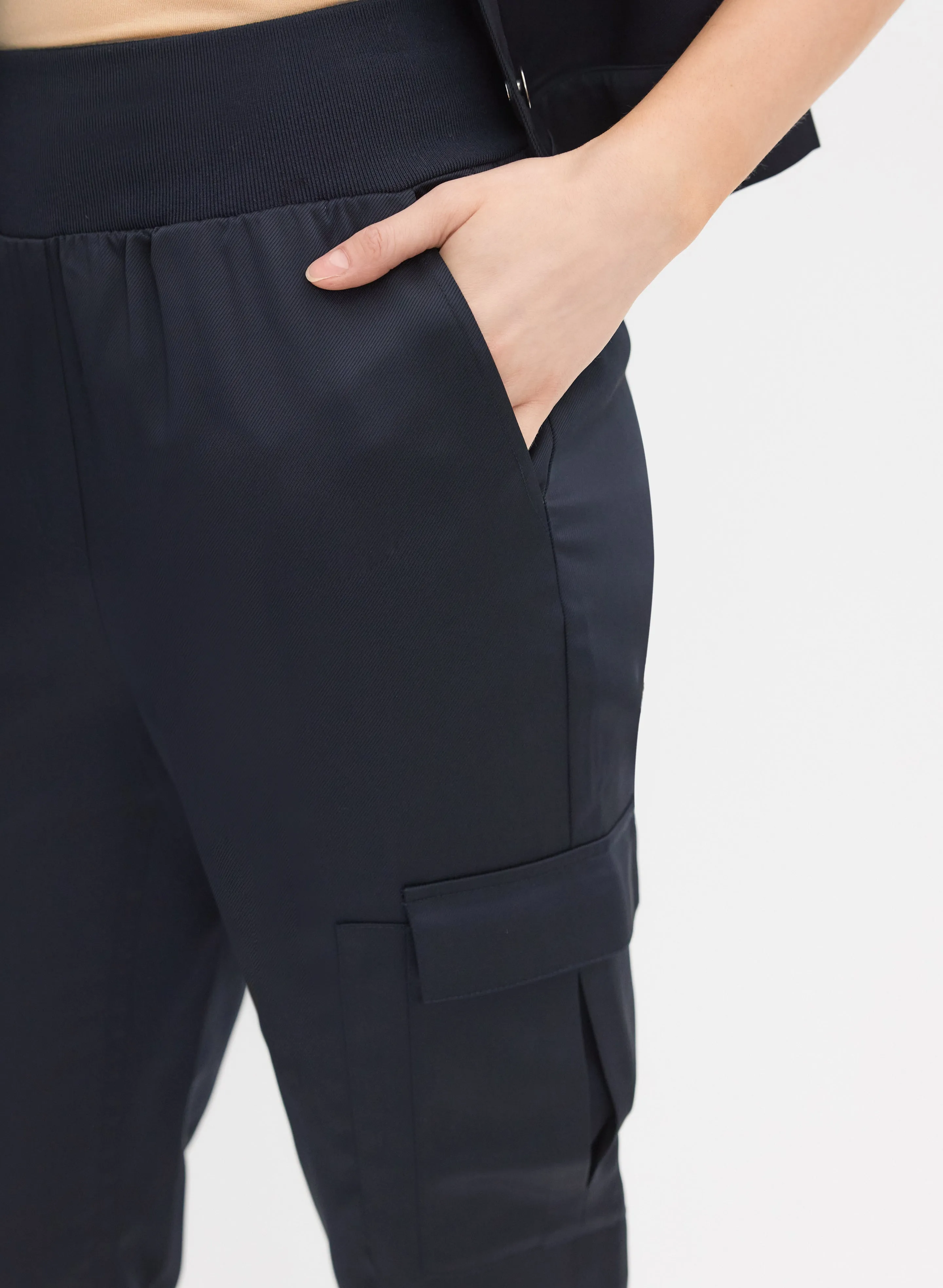 Pull-On Satin Cargo Pants sold by Melanie Lyne product image thumbnail 5