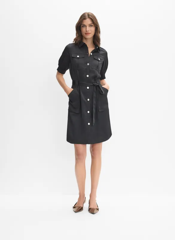 Satin Shirt Dress sold by Melanie Lyne