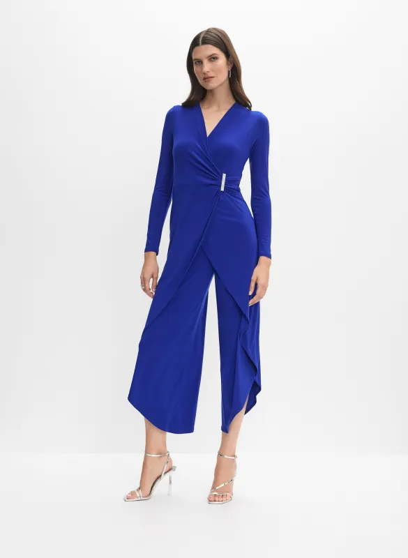 Joseph Ribkoff - Brooch Fastened Jumpsuit sold by Melanie Lyne