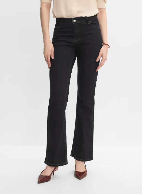 Flare-Leg Denim Pants sold by Melanie Lyne