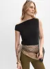 Asymmetric Off-Shoulder Top sold by Melanie Lyne