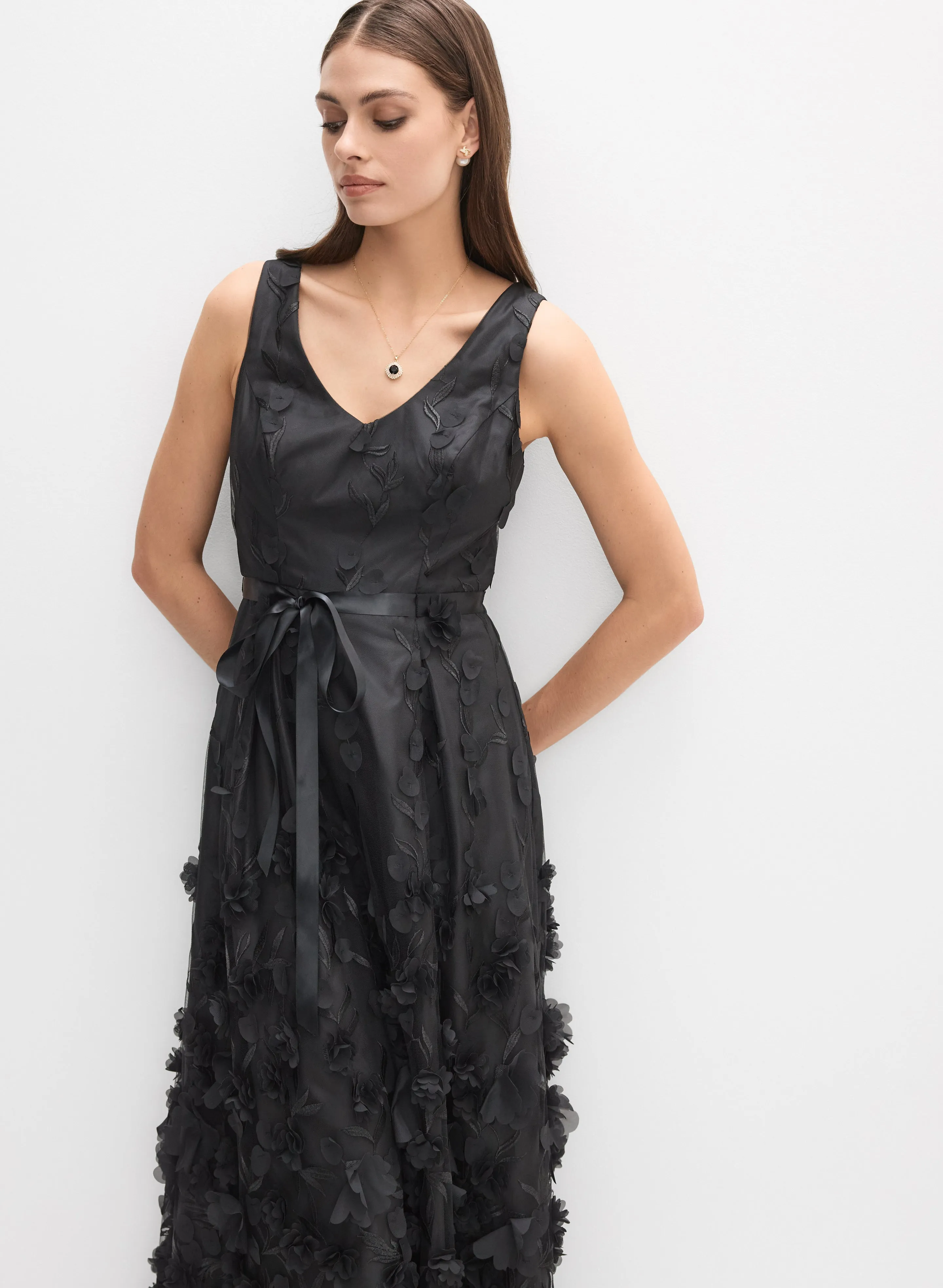 Alex Evenings - 3D Floral Dress sold by Melanie Lyne product image thumbnail 4