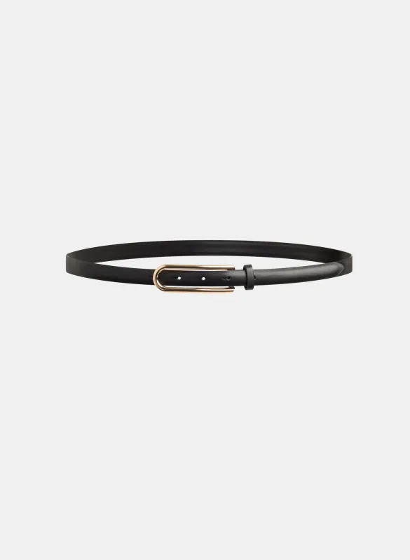 Elongated Buckle Leather Belt sold by Melanie Lyne