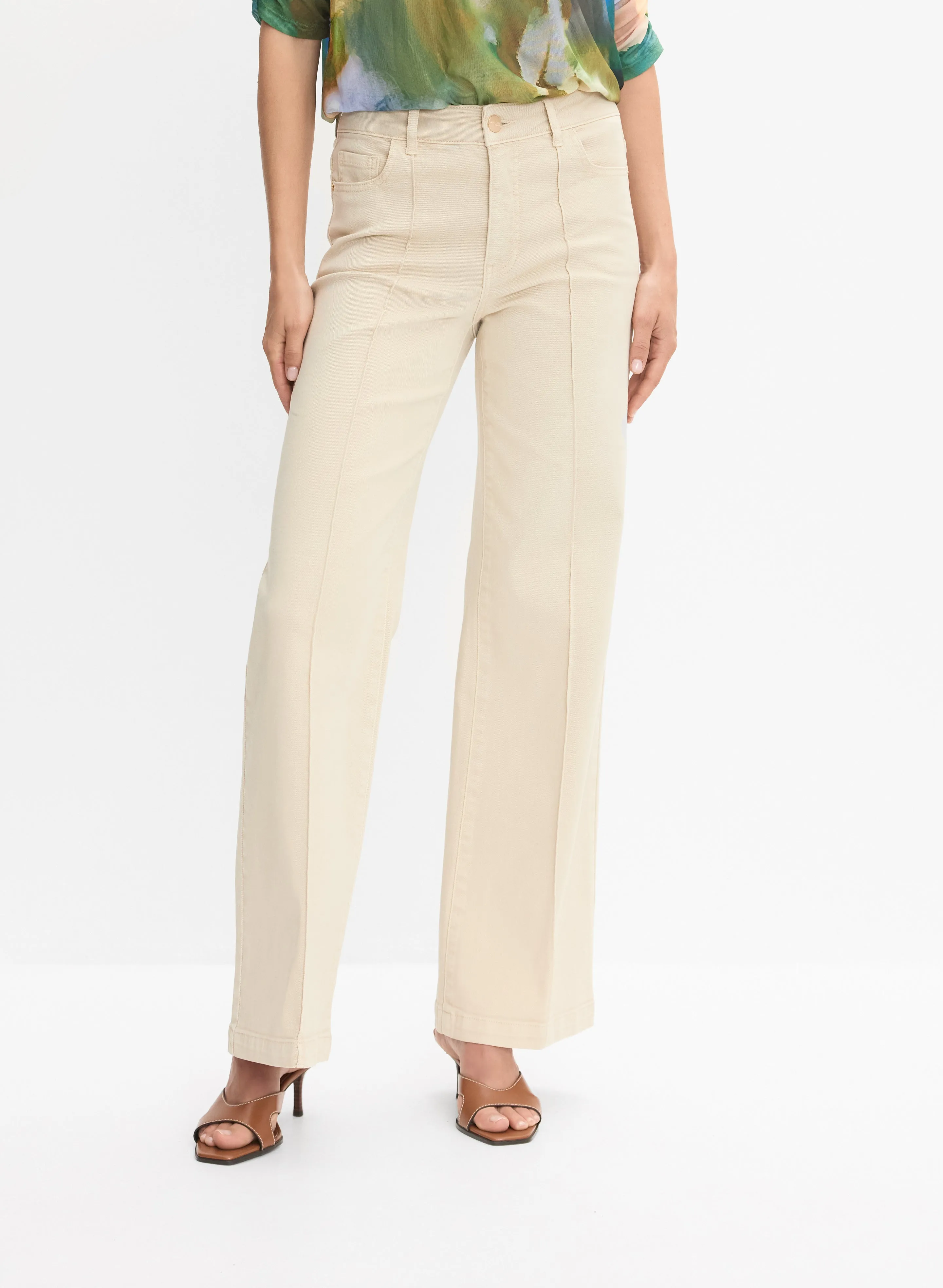 Pinched Seam Trouser Jeans sold by Melanie Lyne