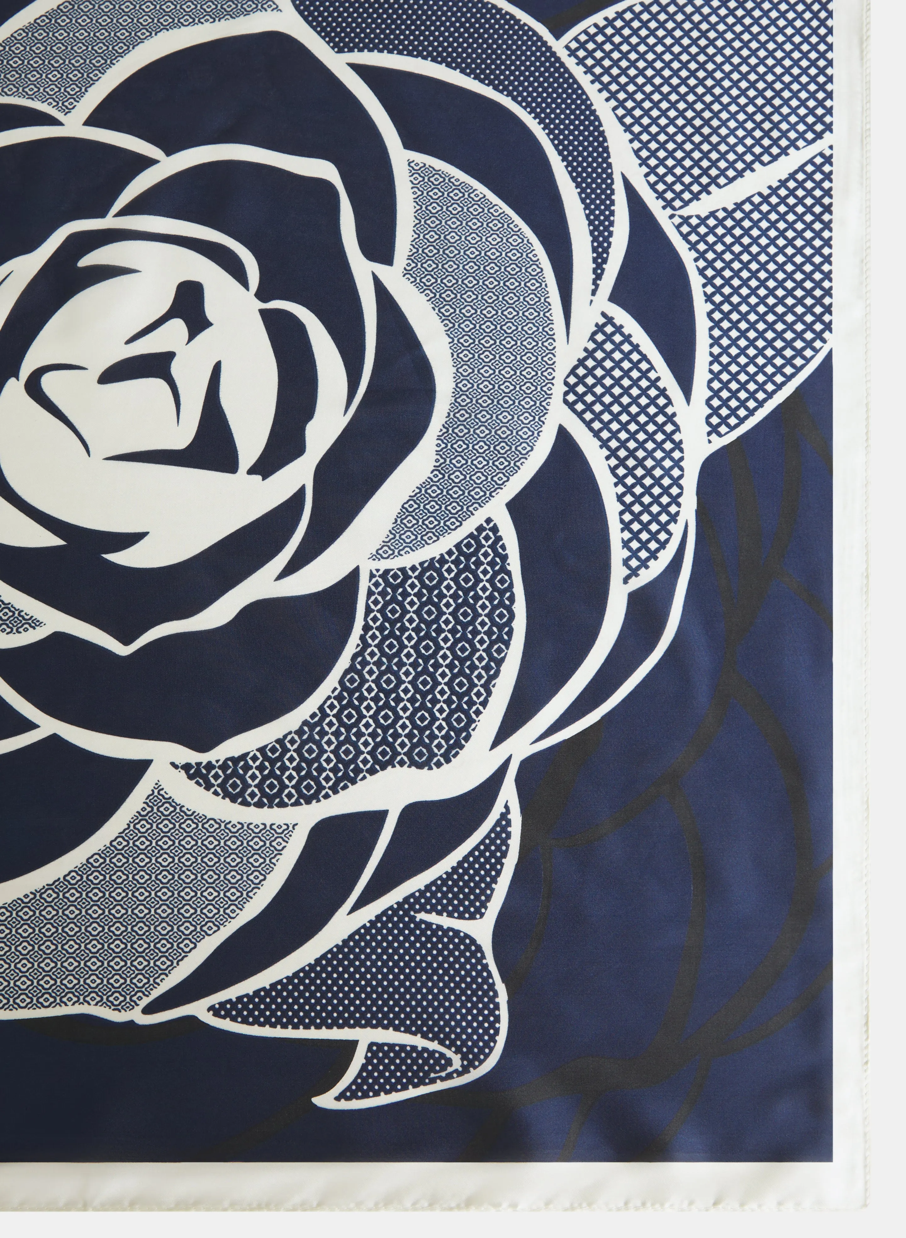 Rose Print Scarf sold by Melanie Lyne product image thumbnail 3
