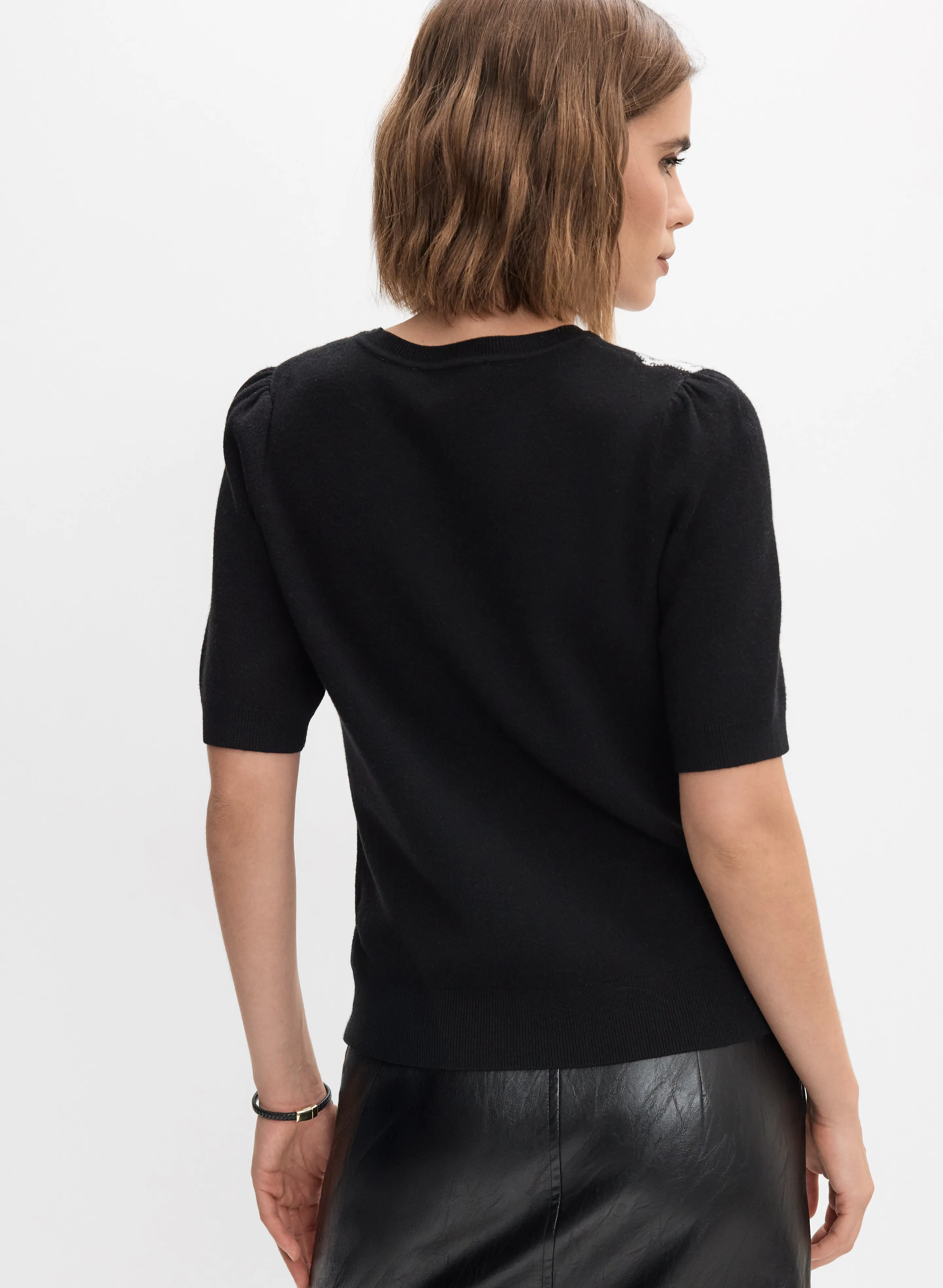 Floral Jacquard Sweater sold by Melanie Lyne product image thumbnail 3