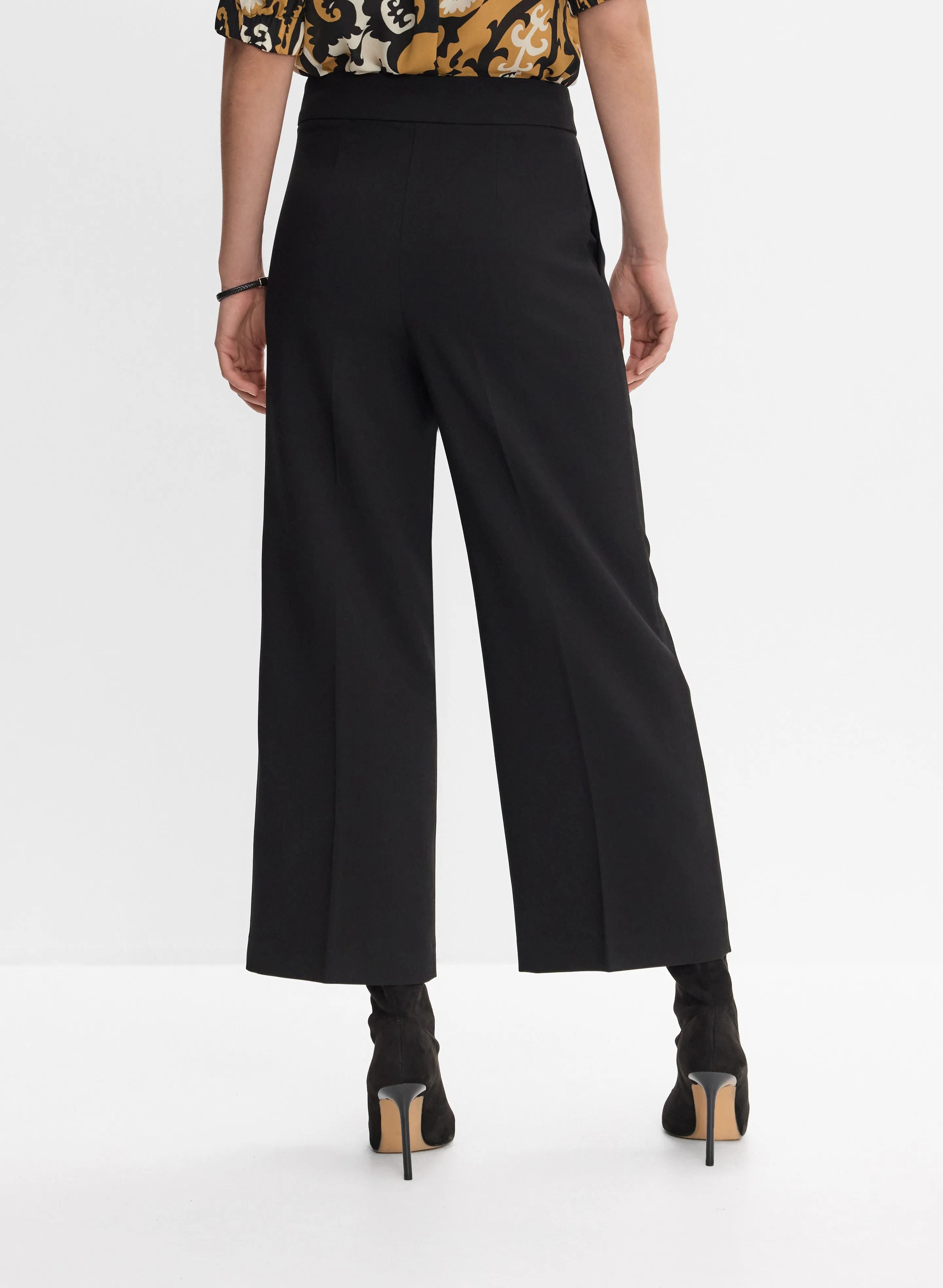 Zip Detail Culotte Pants sold by Melanie Lyne product image thumbnail 3